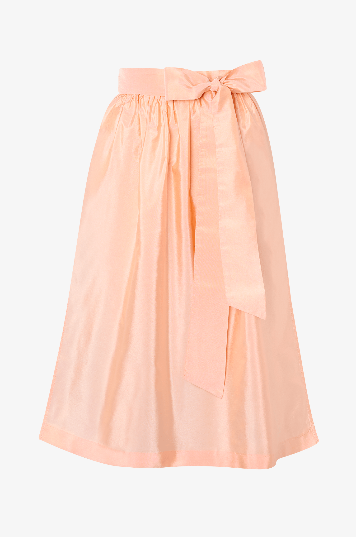 Seidenschürze in Apricot - TRACHT À PORTER