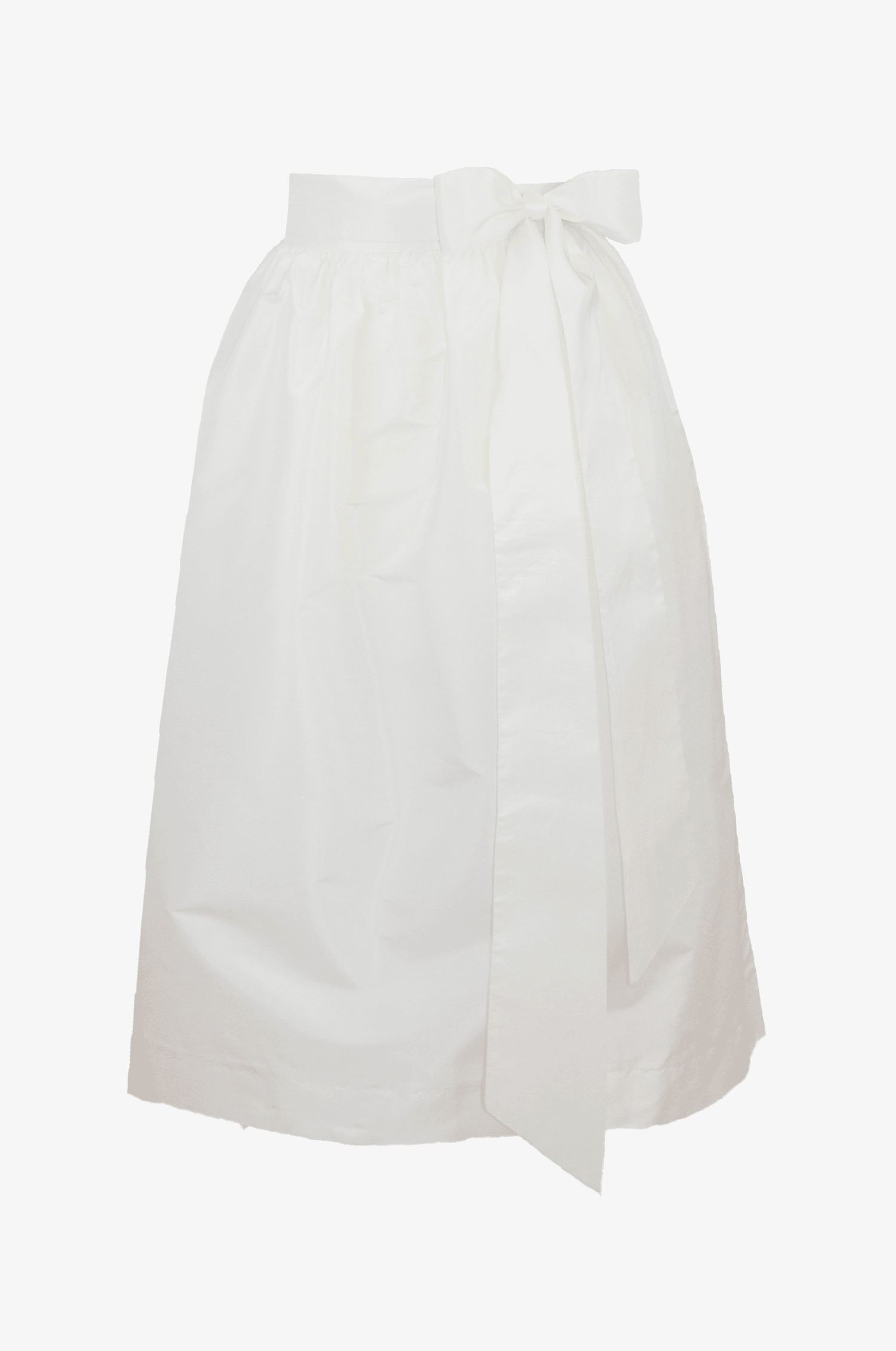 Seidenschürze in Weiß - TRACHT À PORTER