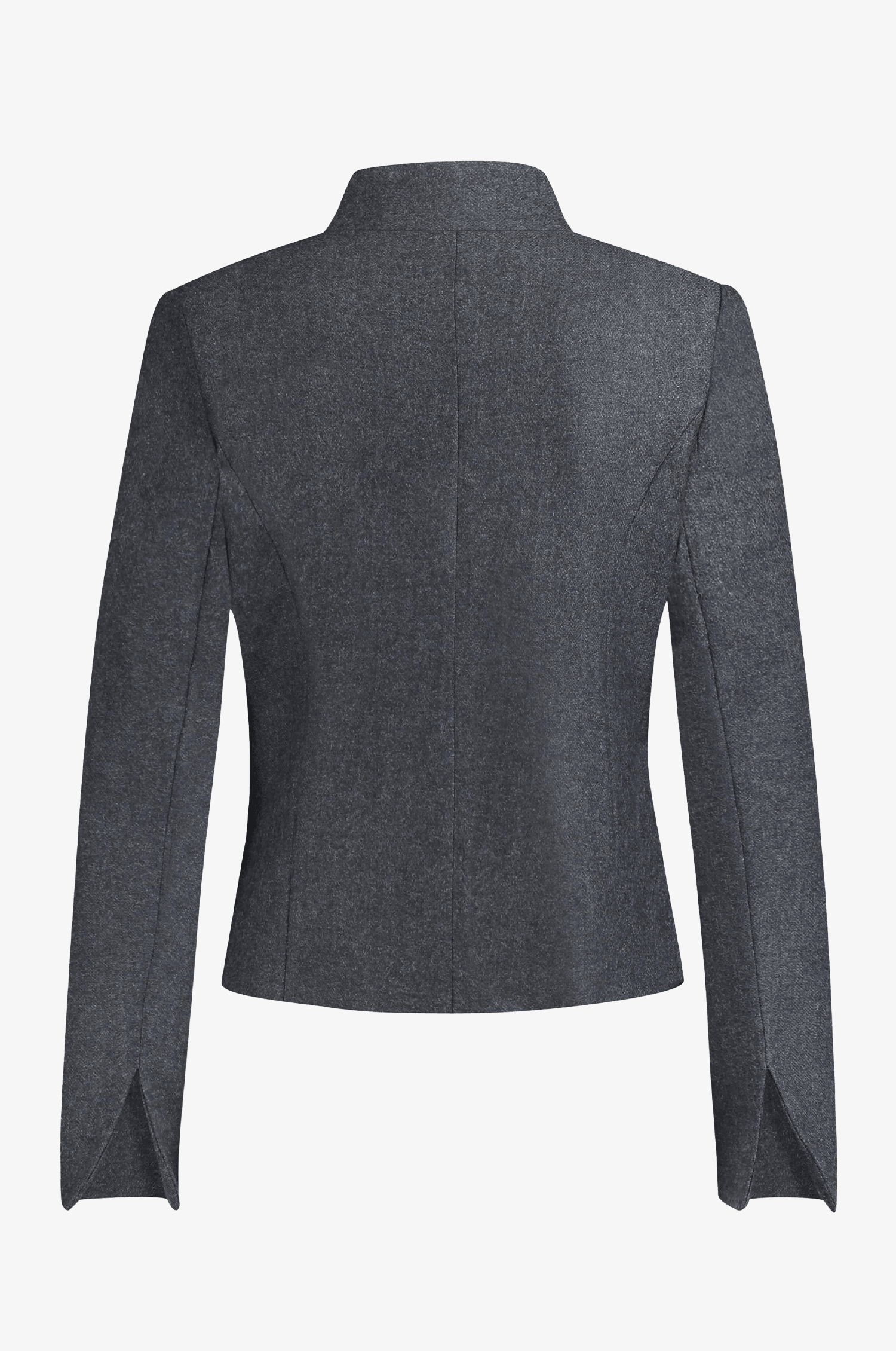 Jacke Constanze aus Schurwolle in Anthrazit - TRACHT À PORTER