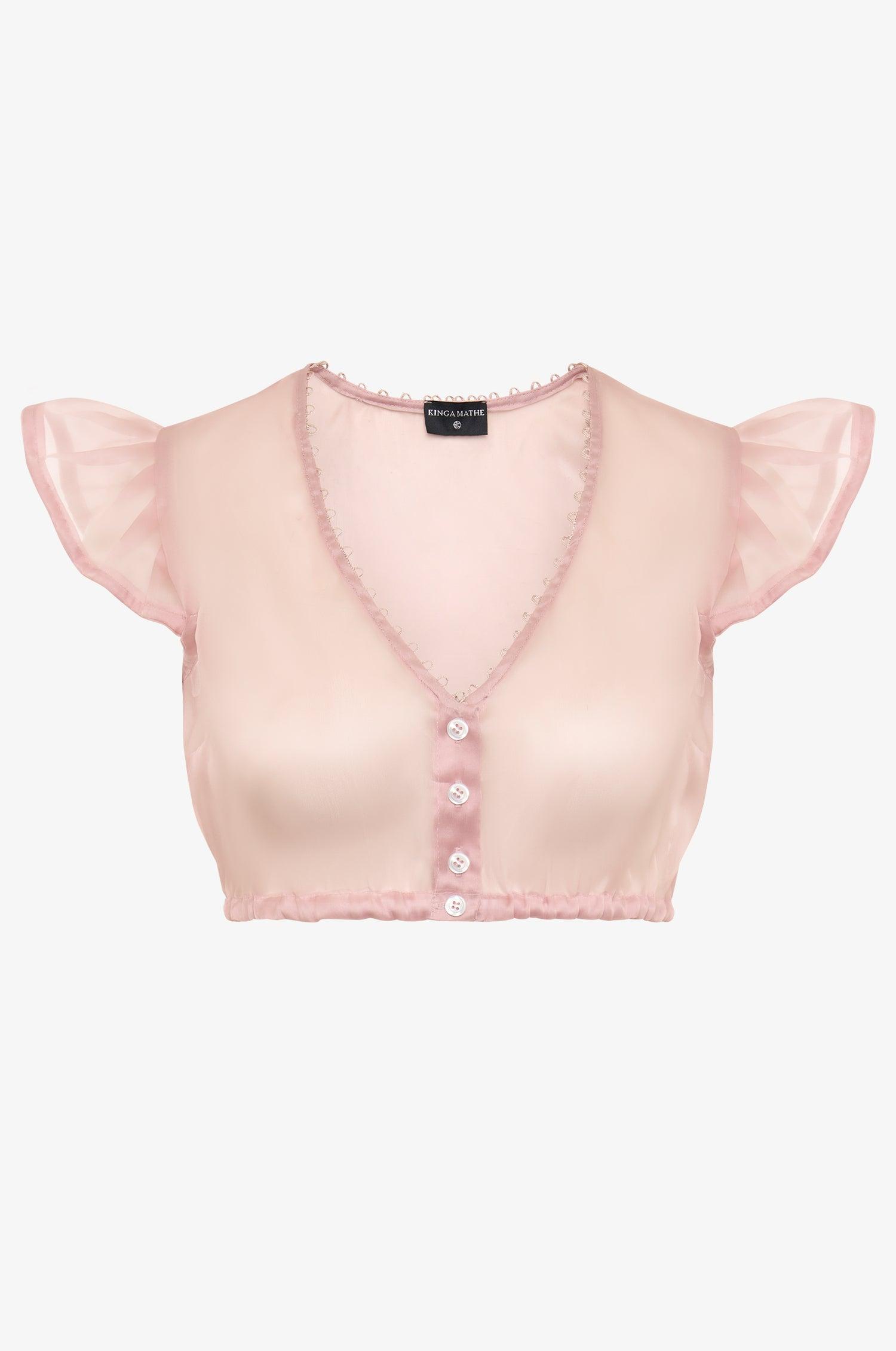 Seidenbluse Kiki in Rose - TRACHT À PORTER