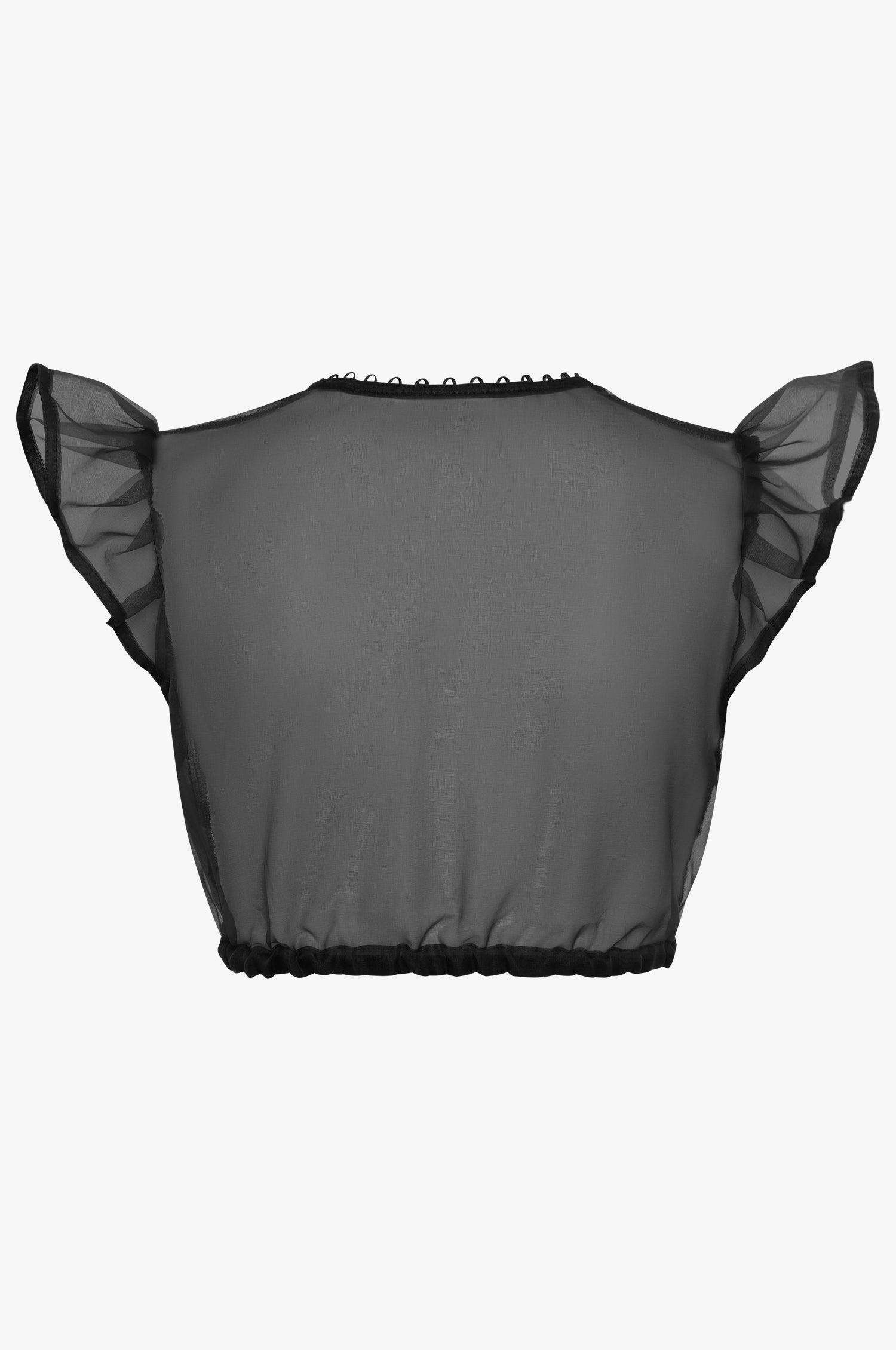Seidenbluse Kiki in Schwarz - TRACHT À PORTER