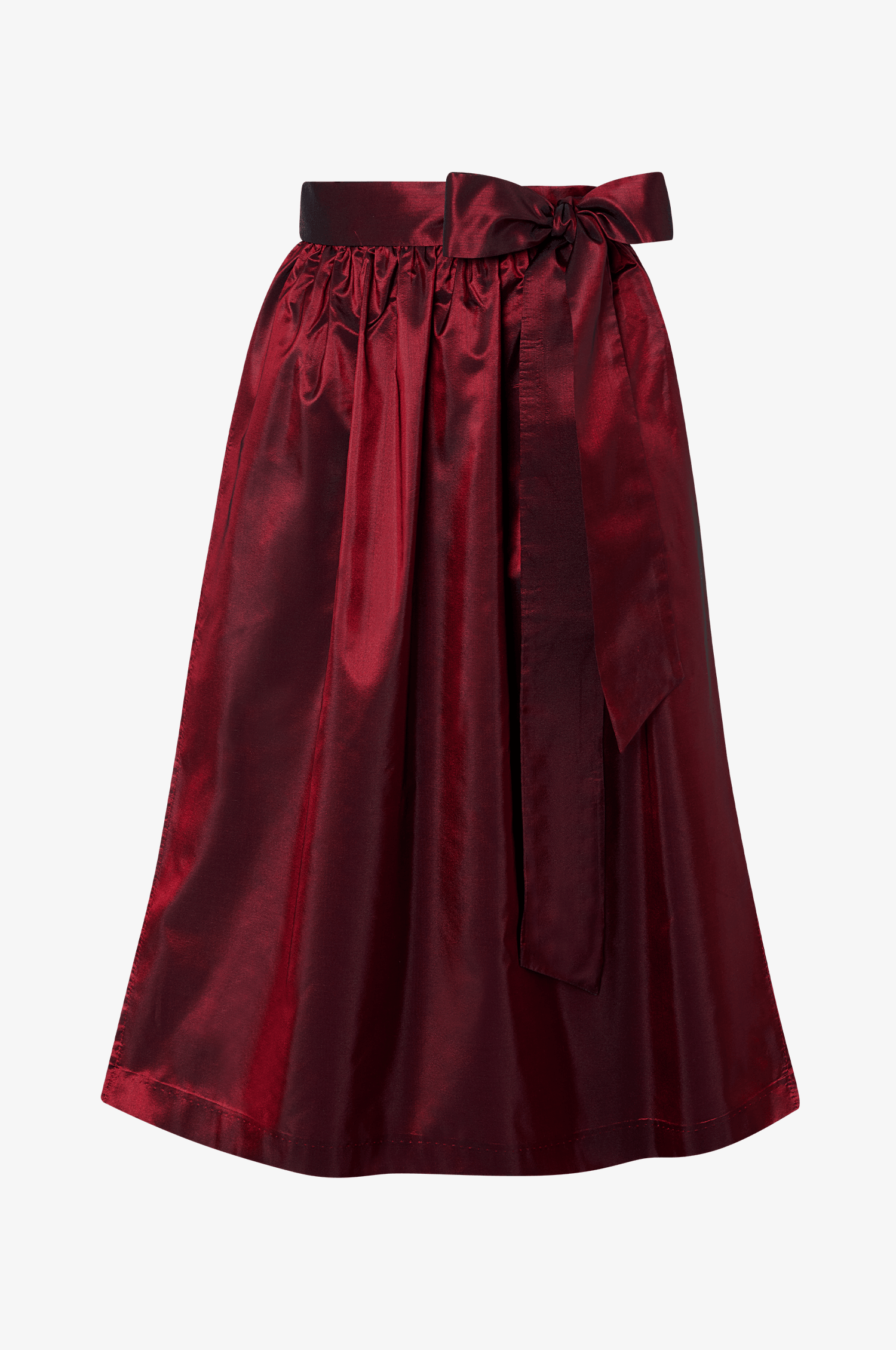 Seidenschürze in Rot - TRACHT À PORTER
