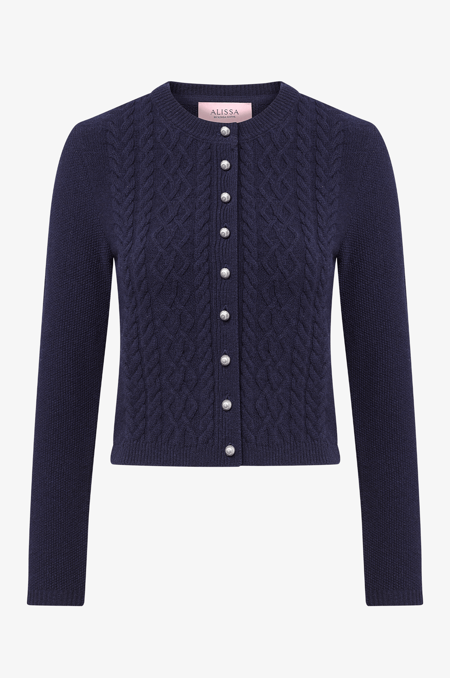 Strickjacke Alissa in Nachtblau - TRACHT À PORTER
