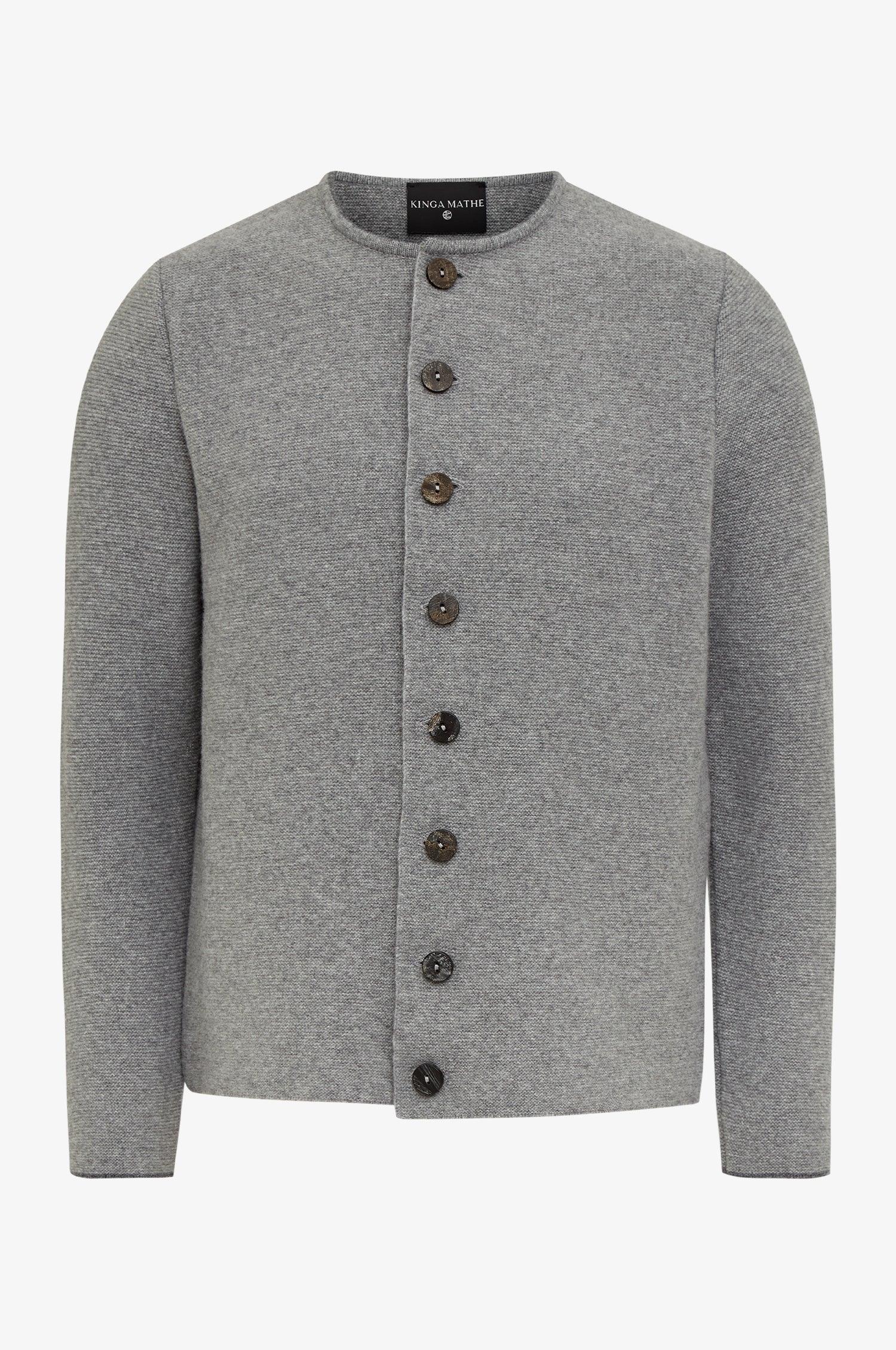 Strickjacke Fabian in Grau - TRACHT À PORTER