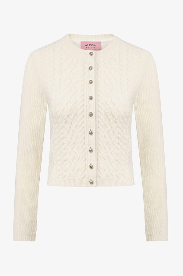 Strickjacke Alissa in Ivory Tracht À Porter