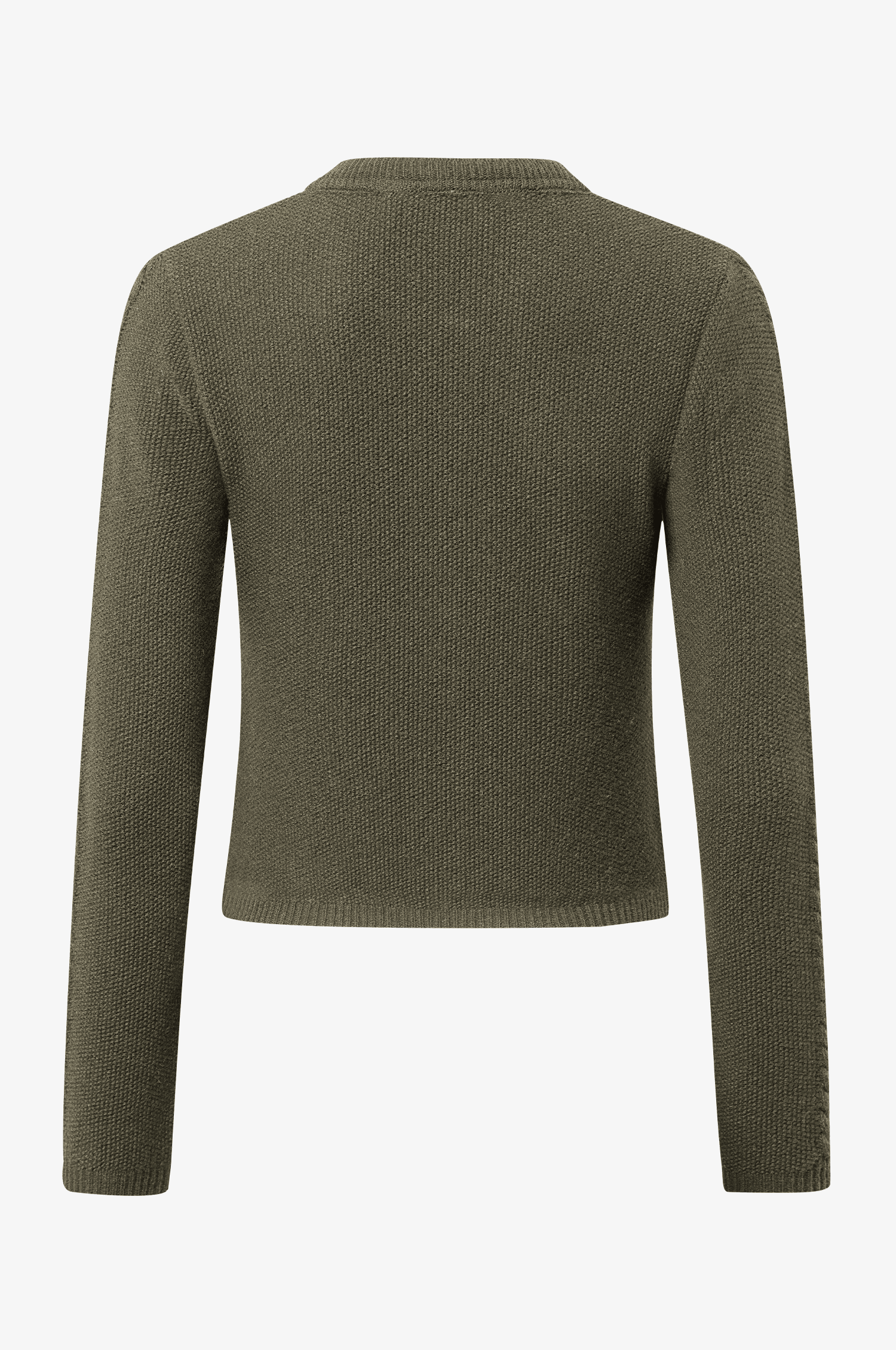 Strickjacke Alissa in Olive - TRACHT À PORTER