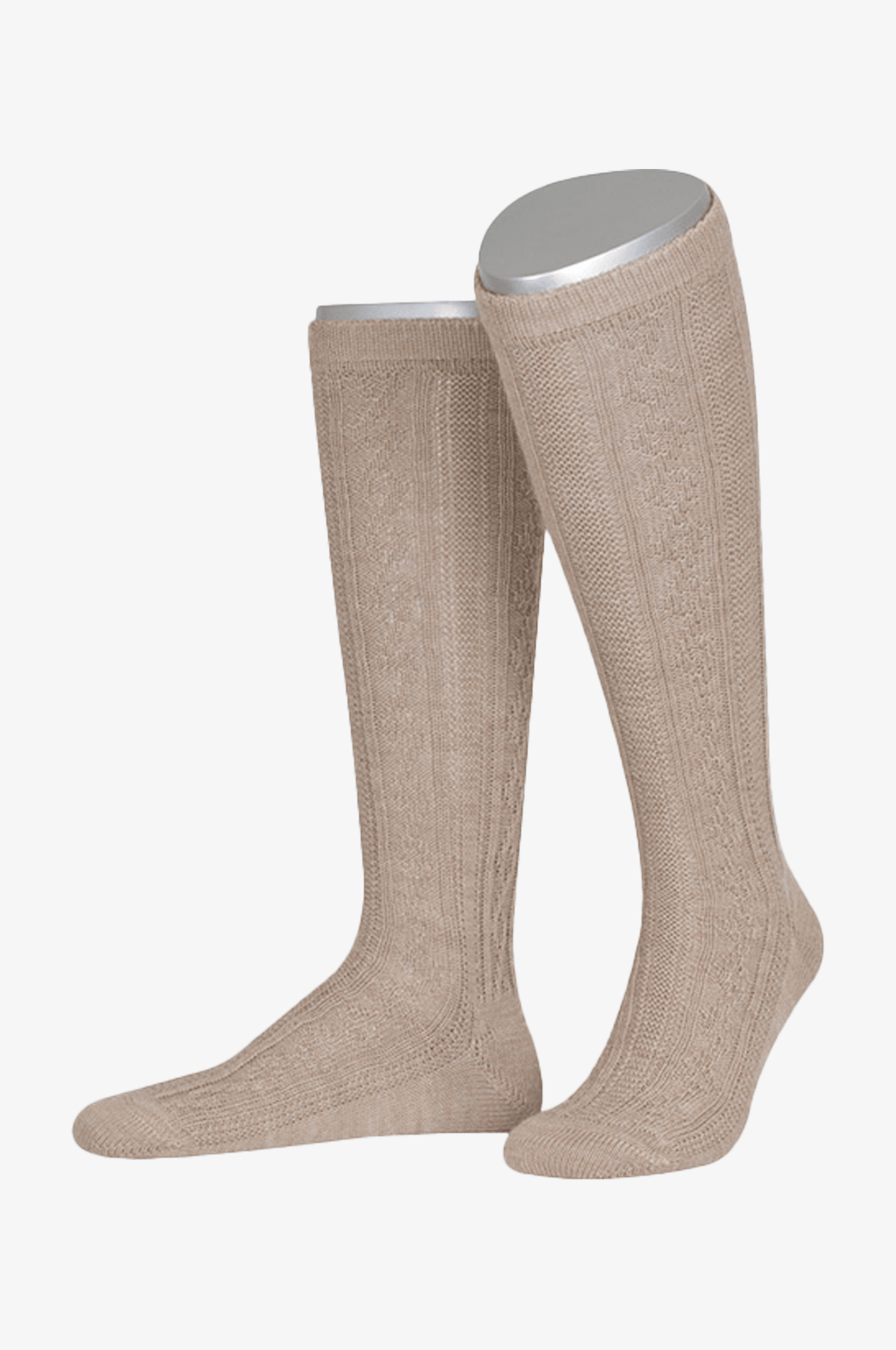 Herren Kniestrümpfe in Sand - TRACHT À PORTER