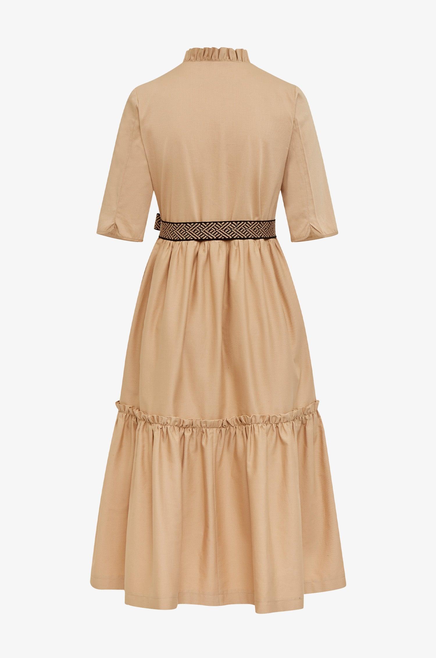 Kleid Sue in Sand - TRACHT À PORTER