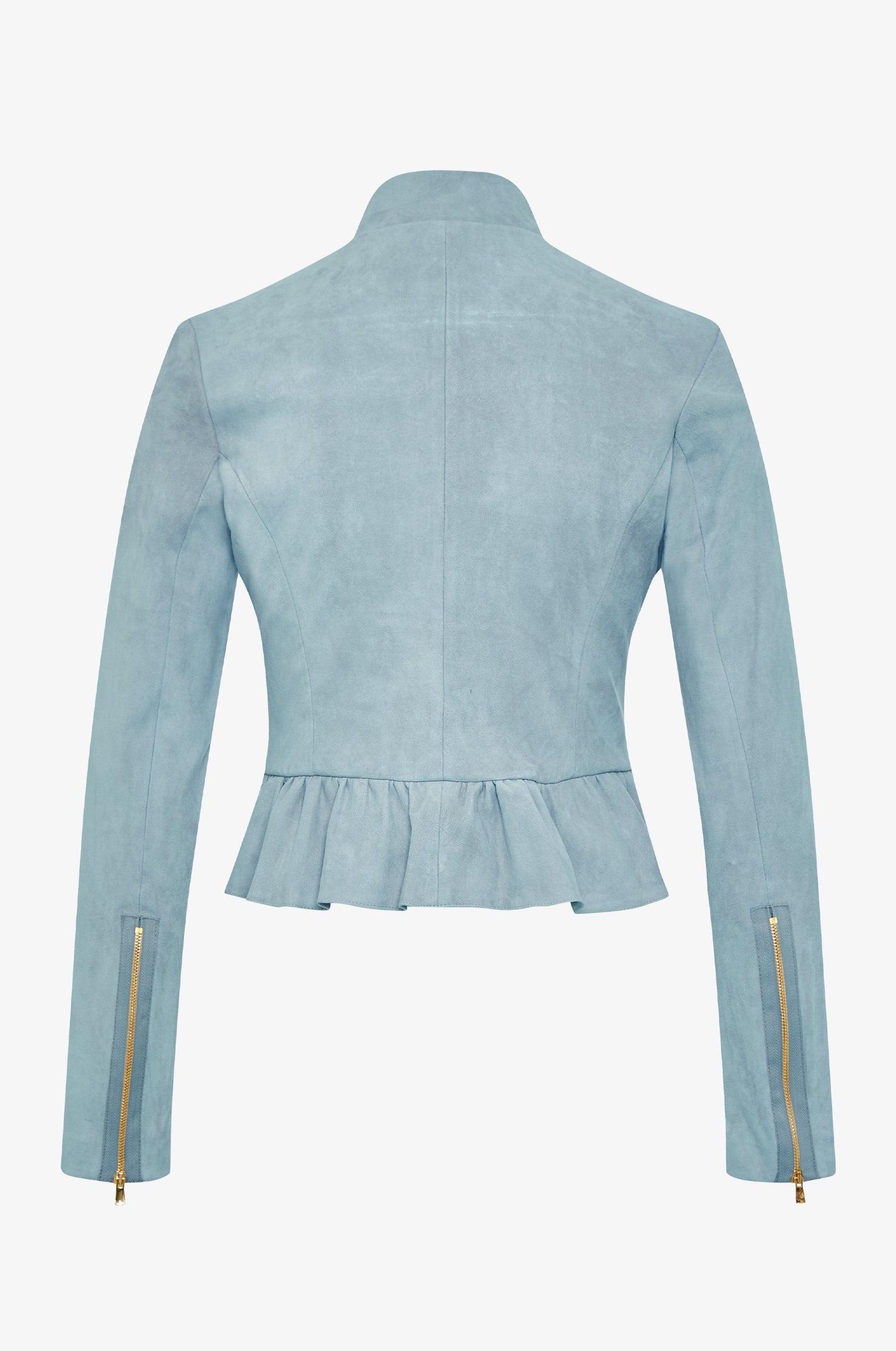 Lederjacke Sybille in Topas - TRACHT À PORTER