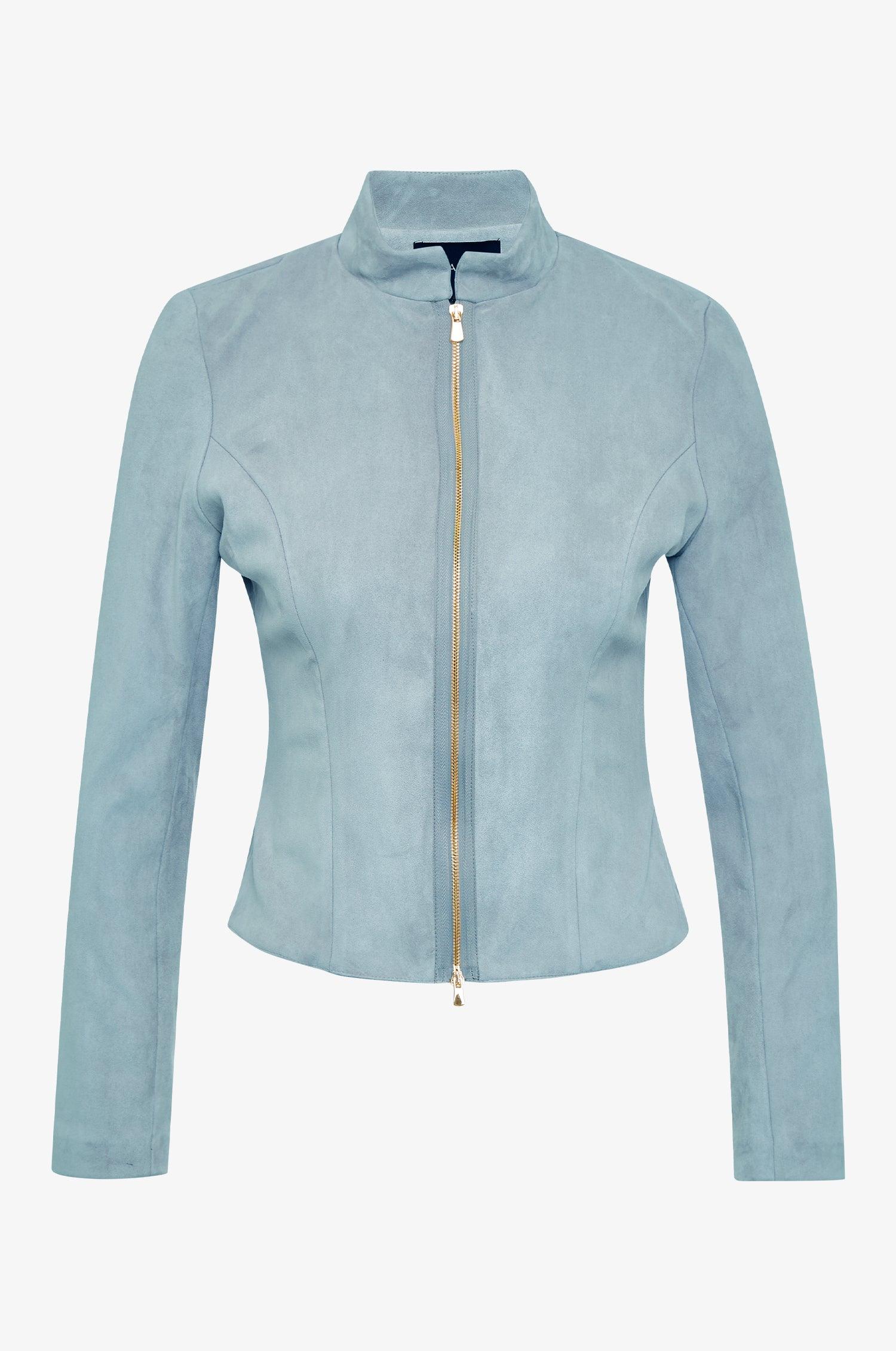 Lederjacke Sybille in Topas - TRACHT À PORTER