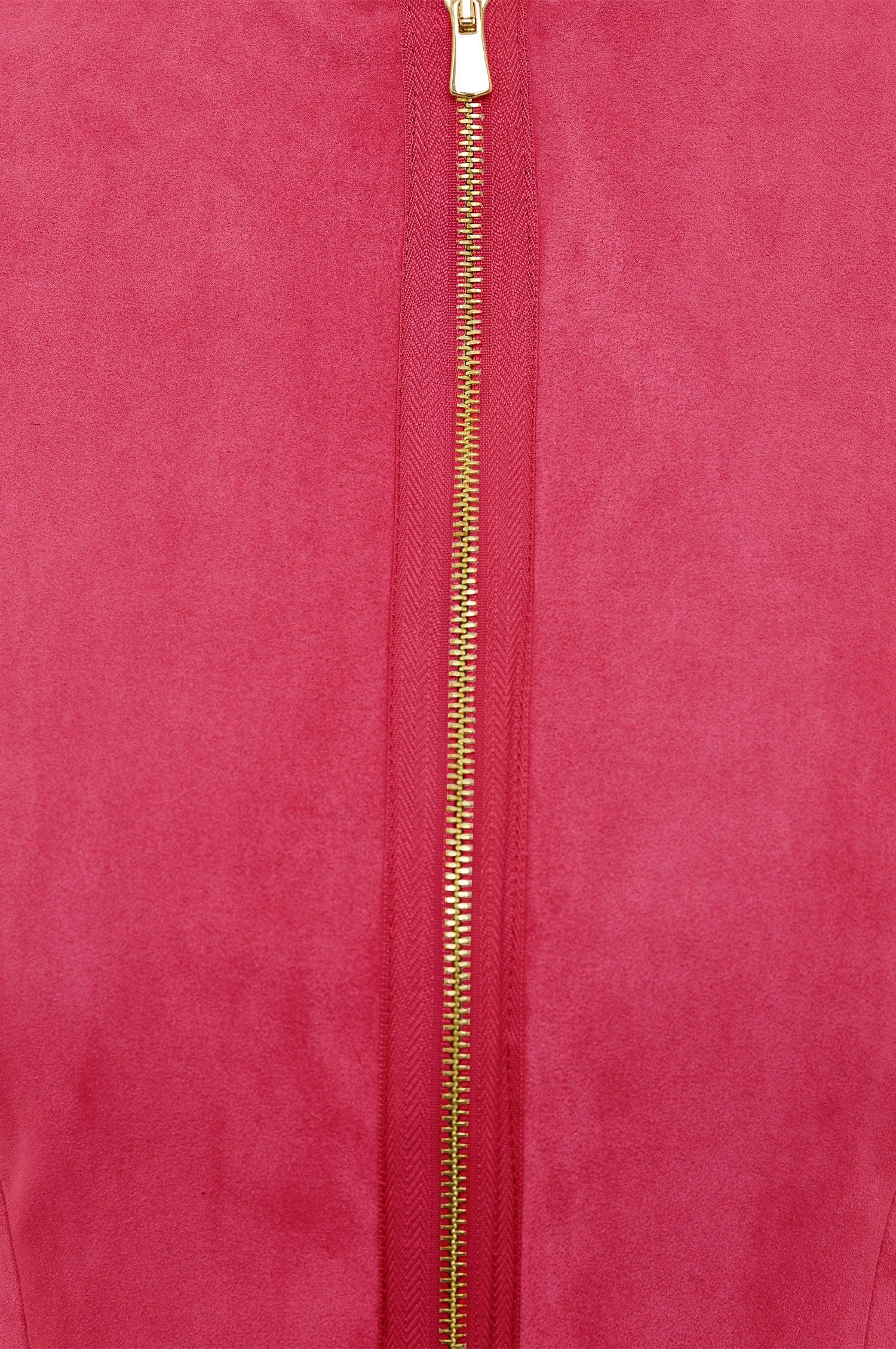 Lederjacke Sybille in Sorbet - TRACHT À PORTER