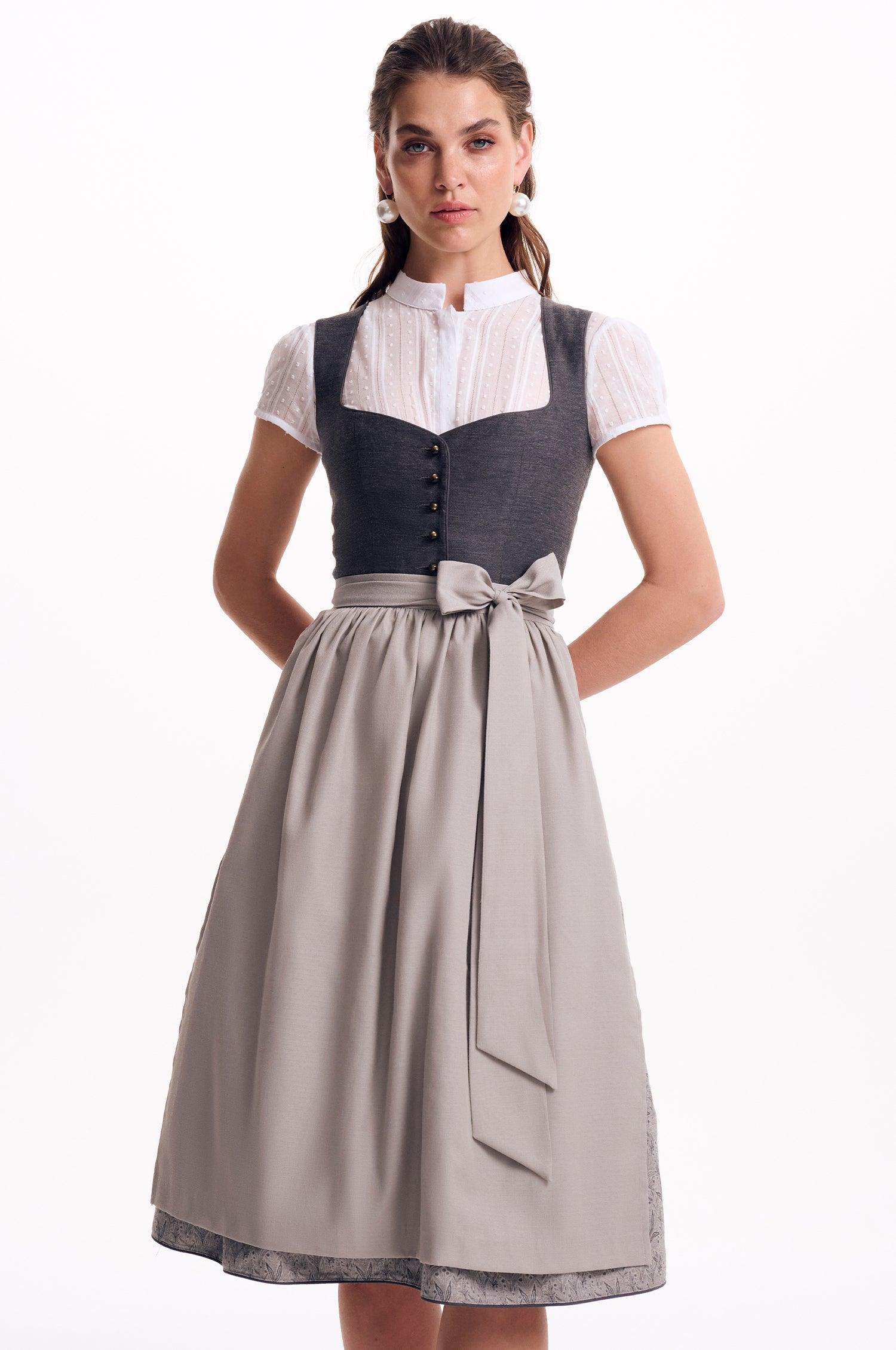 Dirndl Talea in Anthrazit - TRACHT À PORTER