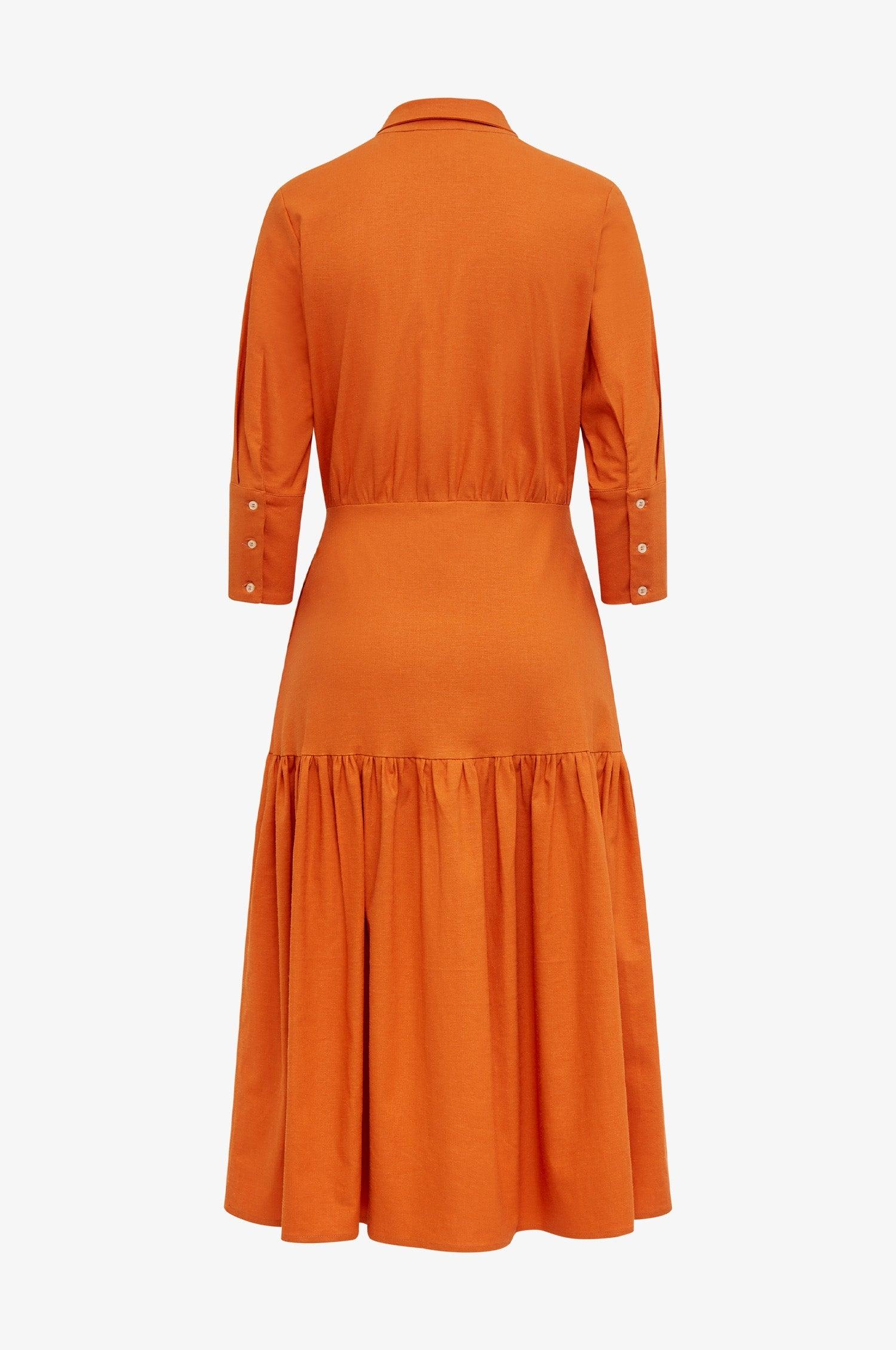 Kleid Tami in Orange - TRACHT À PORTER