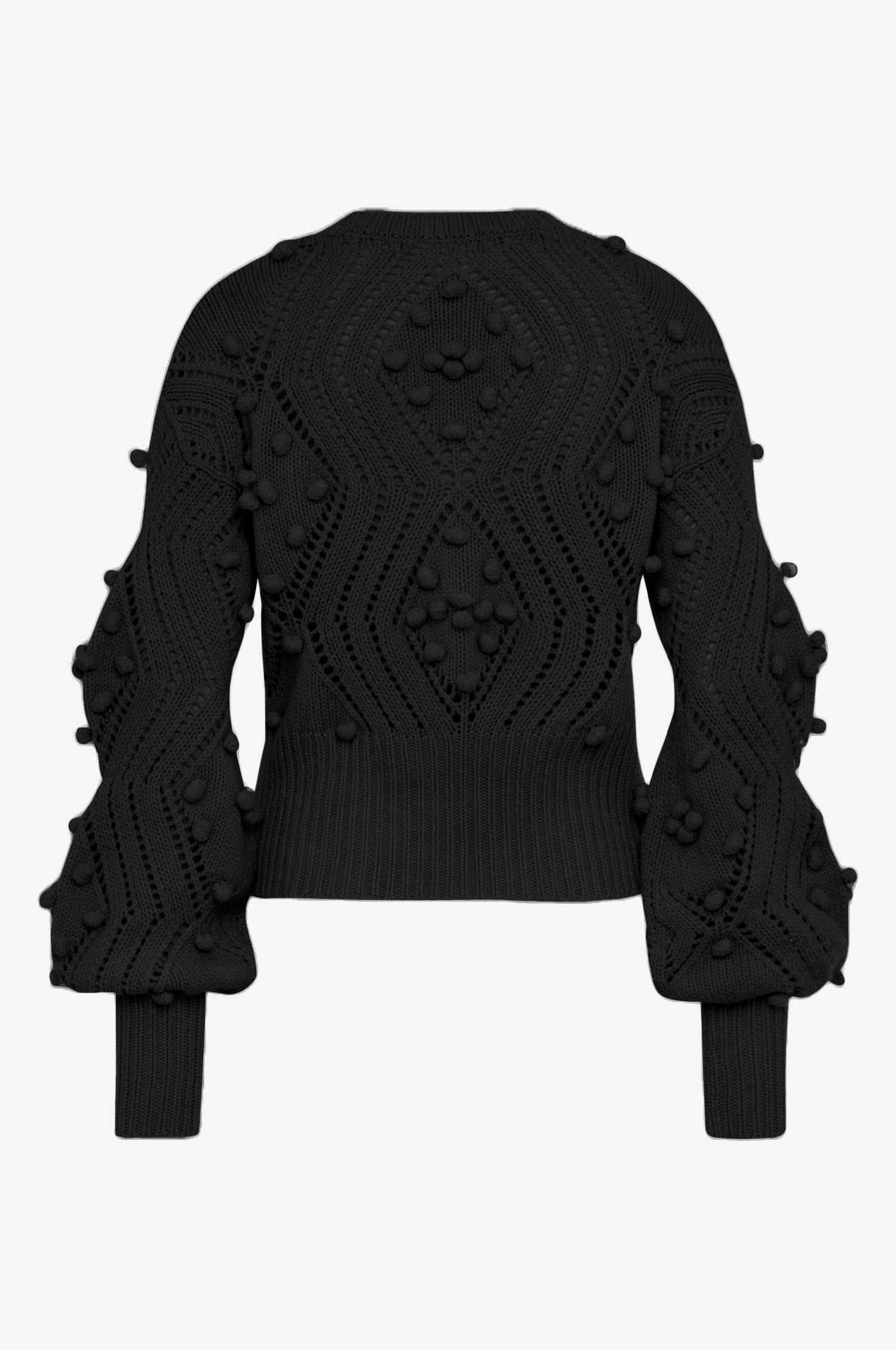 Cashmere Pullover Thea in Schwarz - TRACHT À PORTER