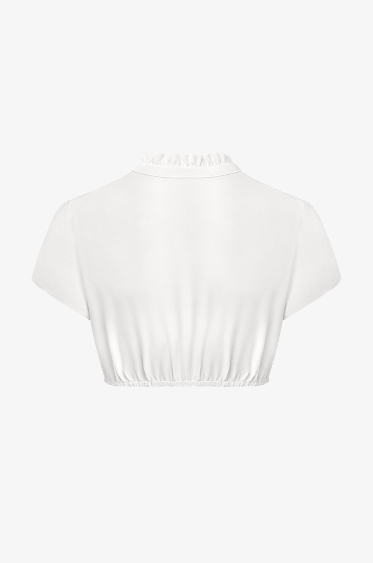 Dirndlbluse Bergamo in Ivory - TRACHT À PORTER