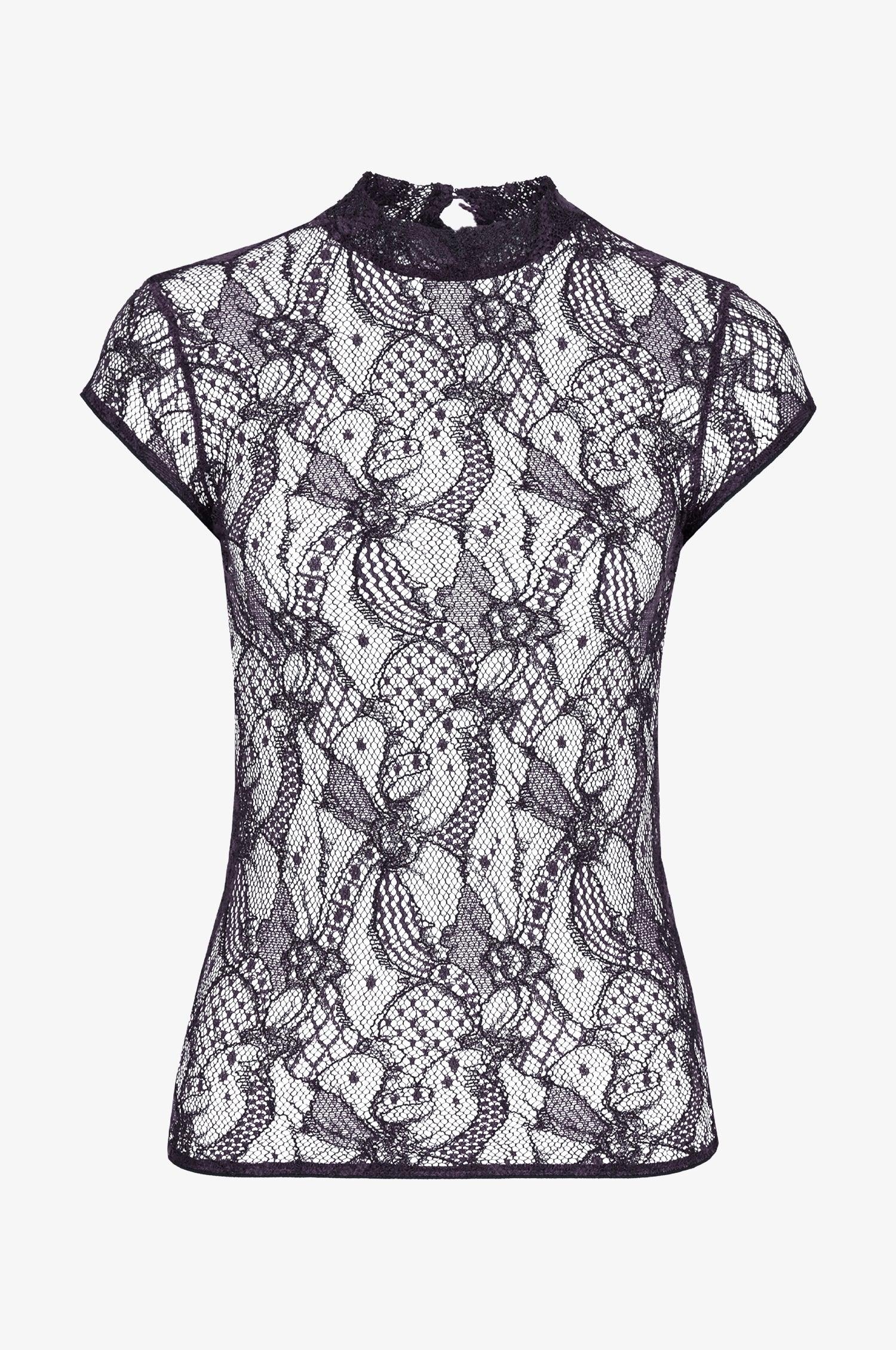 Top Charlotte in Aubergine - TRACHT À PORTER