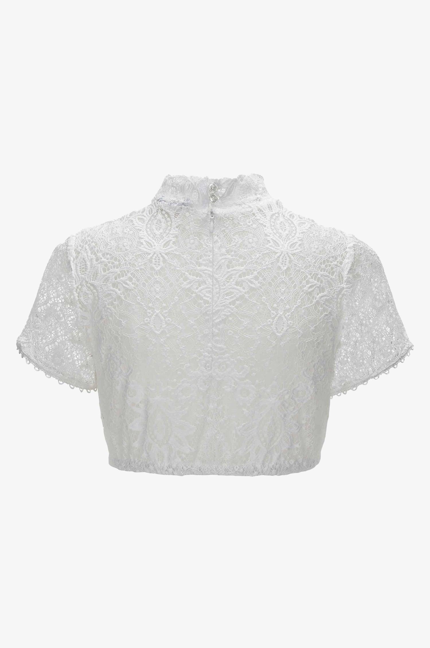 Dirndlbluse Inga in Weiß - TRACHT À PORTER