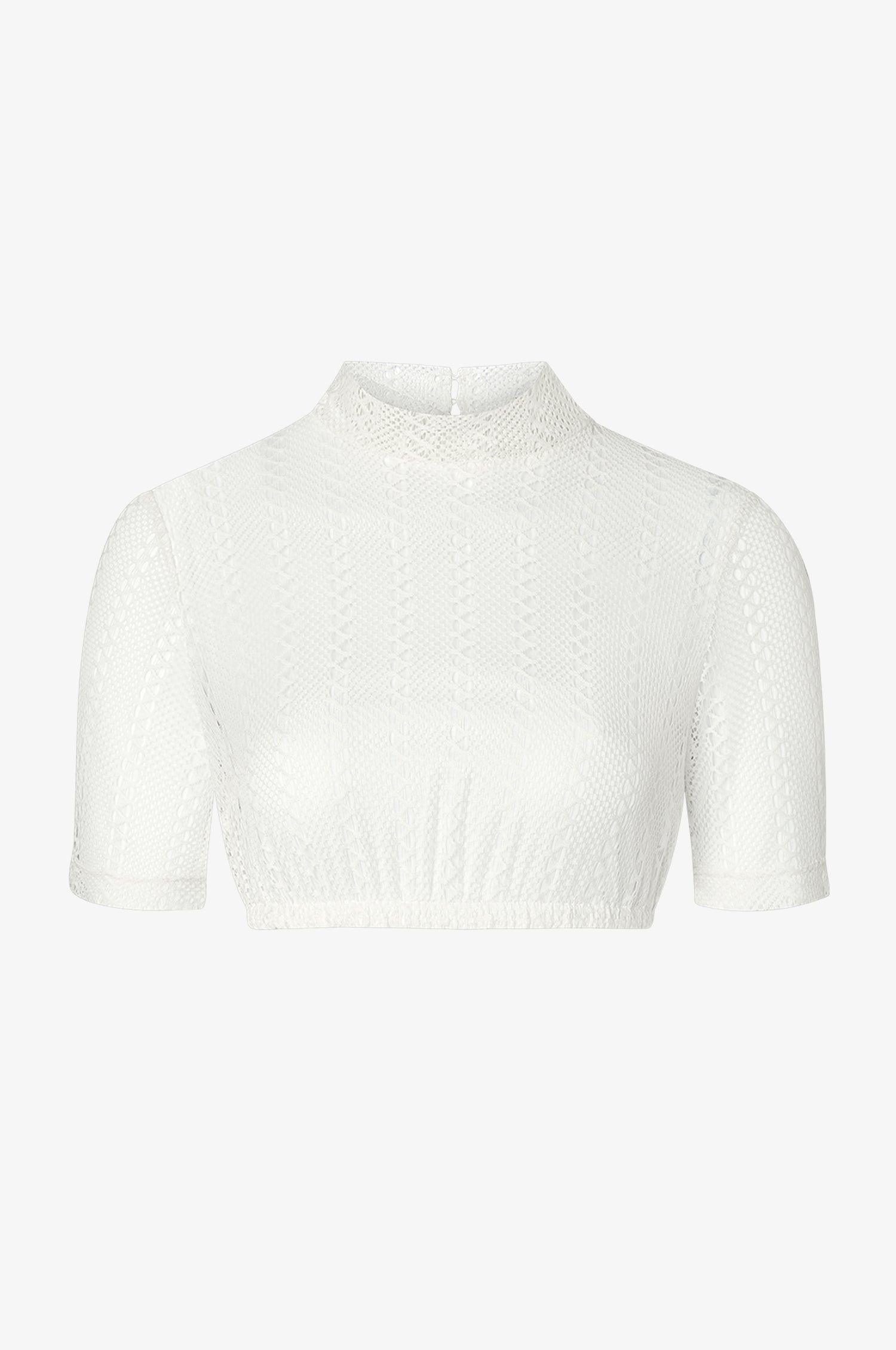 Bluse Inga in Ivory - TRACHT À PORTER