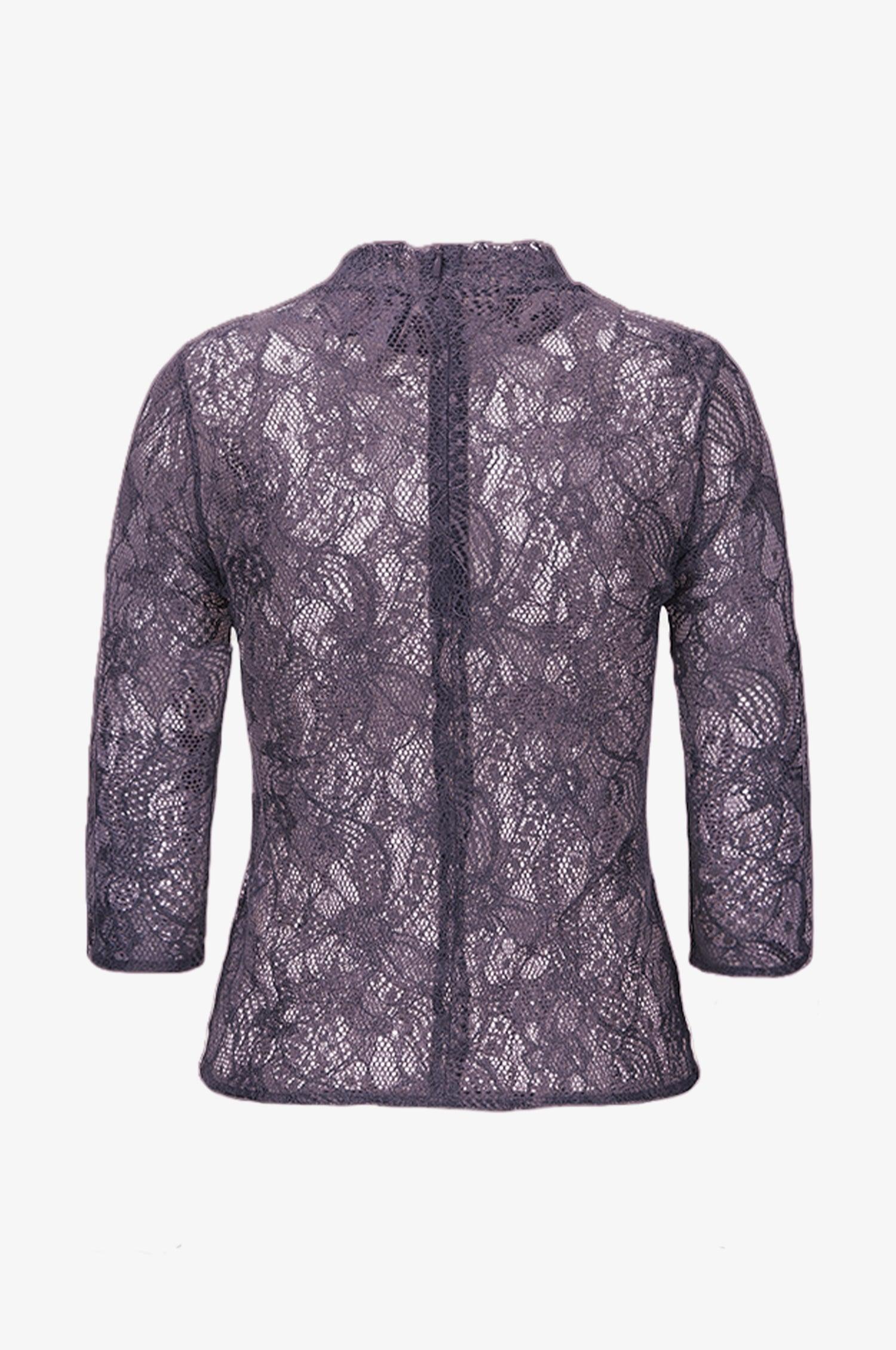 Top Lina in Aubergine - TRACHT À PORTER