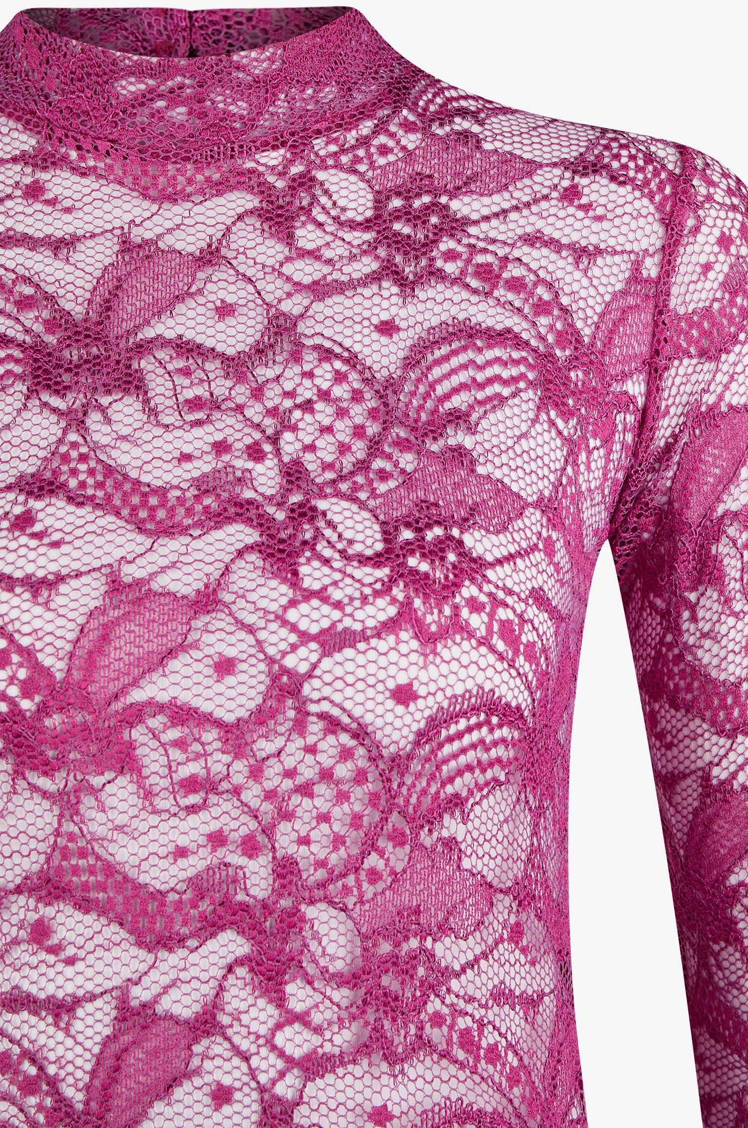 Top Lina in Fuchsia - TRACHT À PORTER