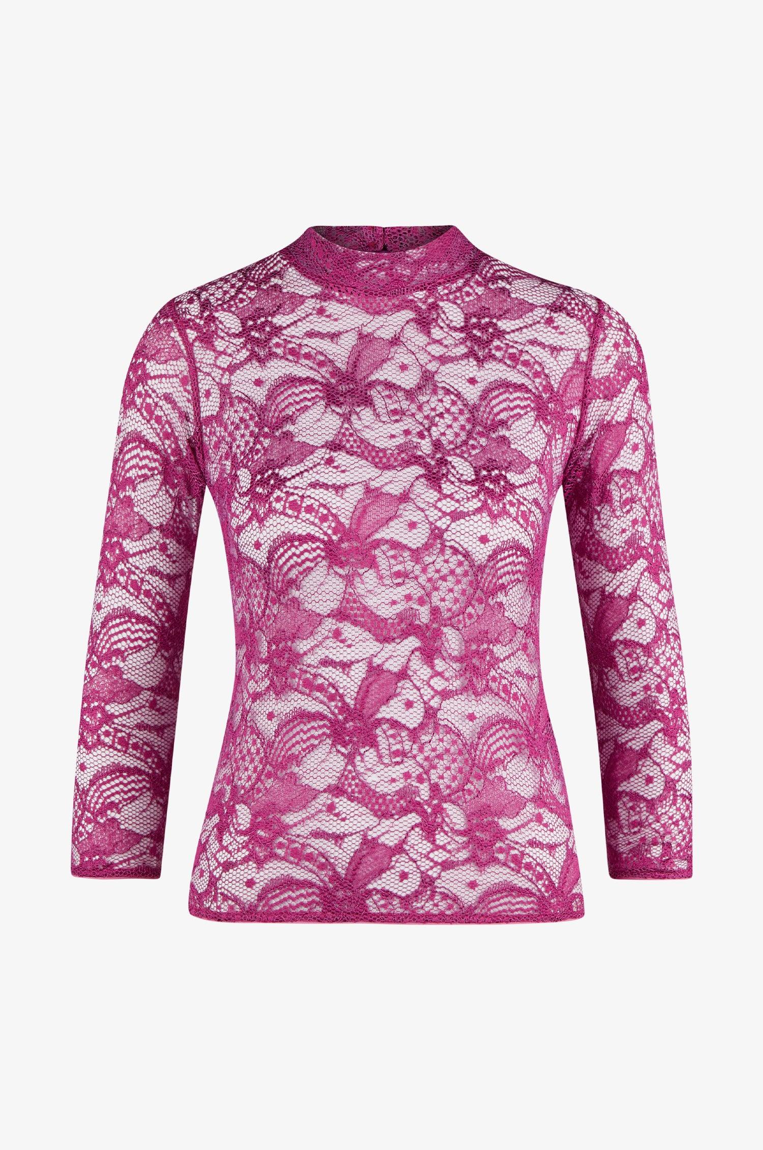 Top Lina in Fuchsia - TRACHT À PORTER