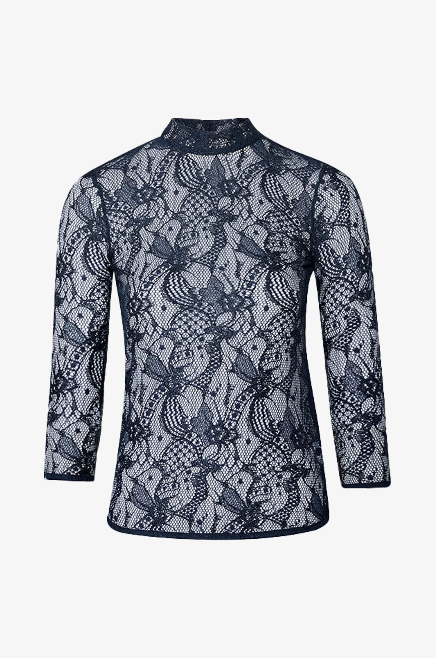 Top Lina in Marine - TRACHT À PORTER
