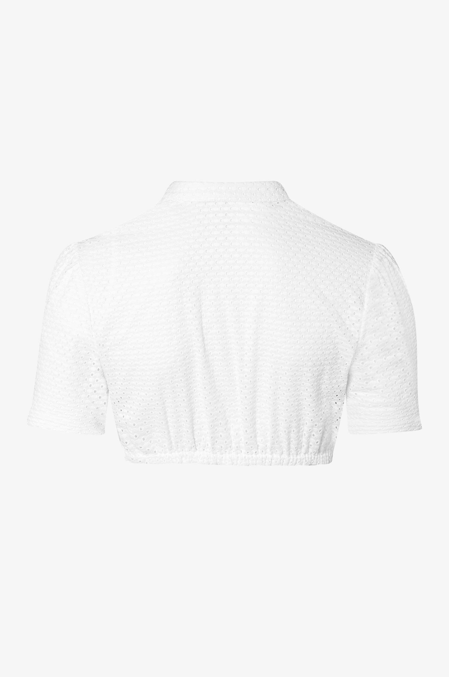 Dirndlbluse Suri in Weiß - TRACHT À PORTER