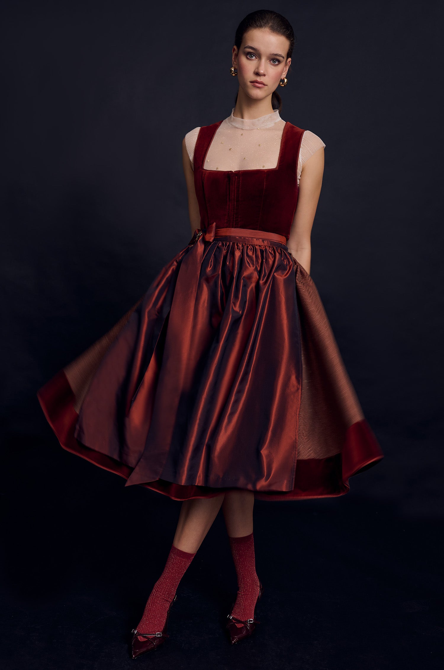 Dirndl Tuzla in Cinnamon