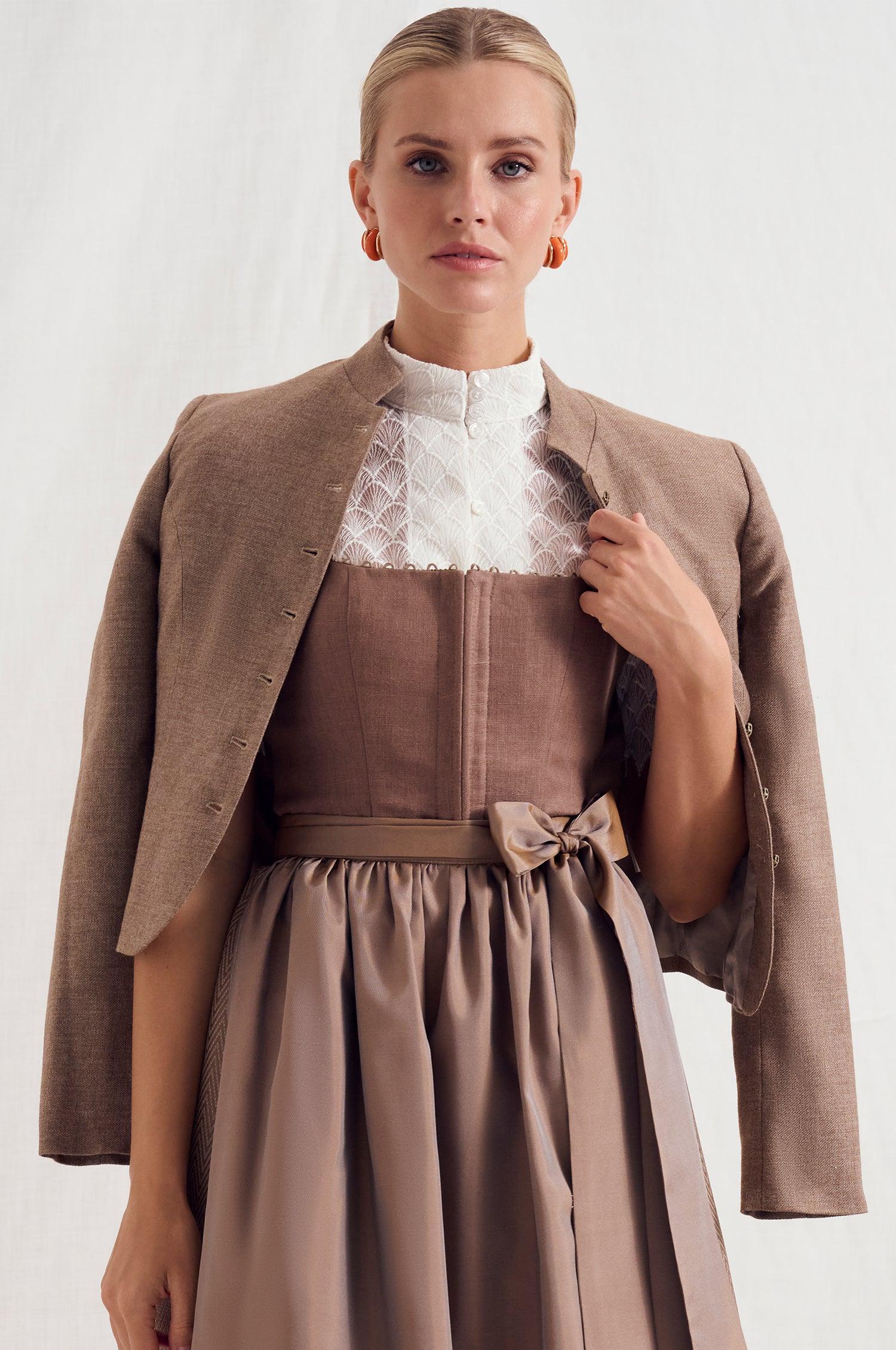 Jacke Valentina in Nougat - TRACHT À PORTER