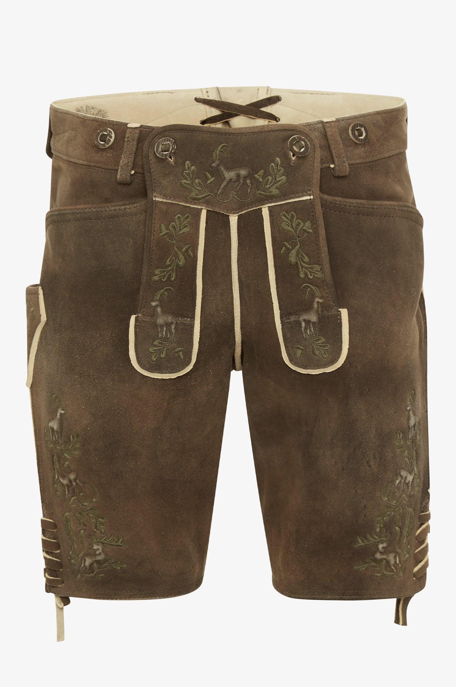 Hirsch Lederhose Jim in Moos - TRACHT À PORTER