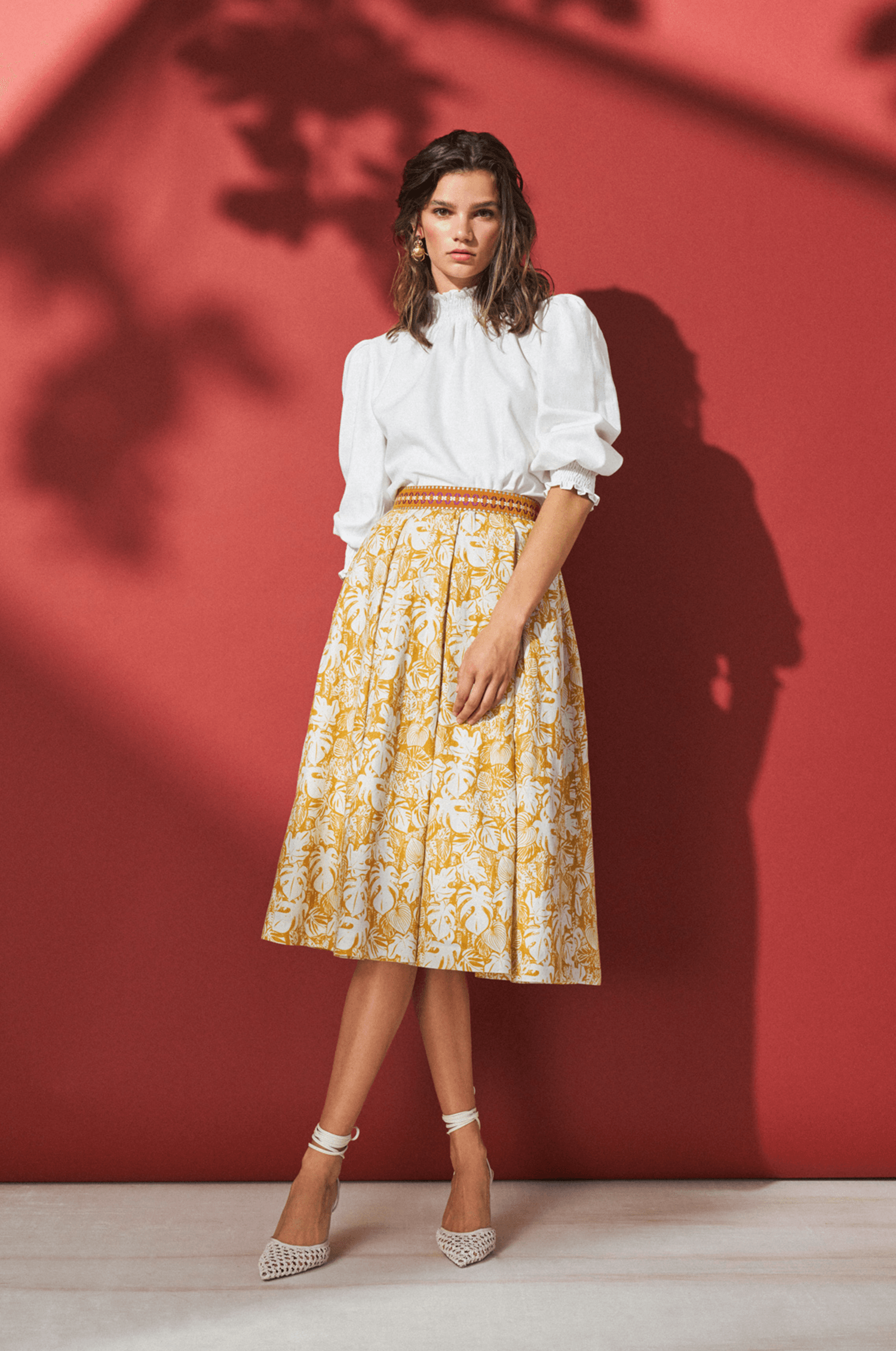 Bluse Aurelia in Ivory