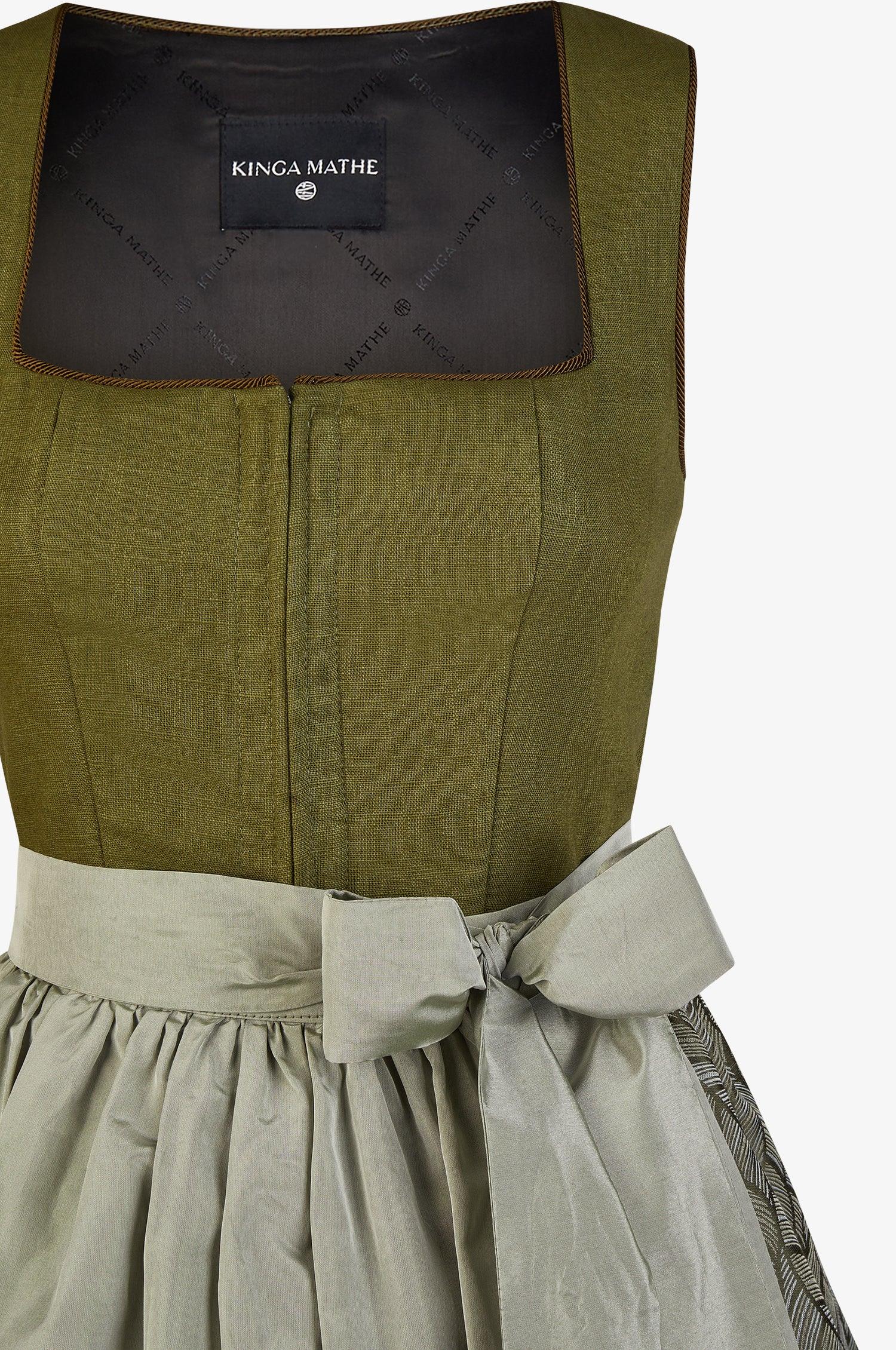 Dirndl Zoe in Olive - TRACHT À PORTER