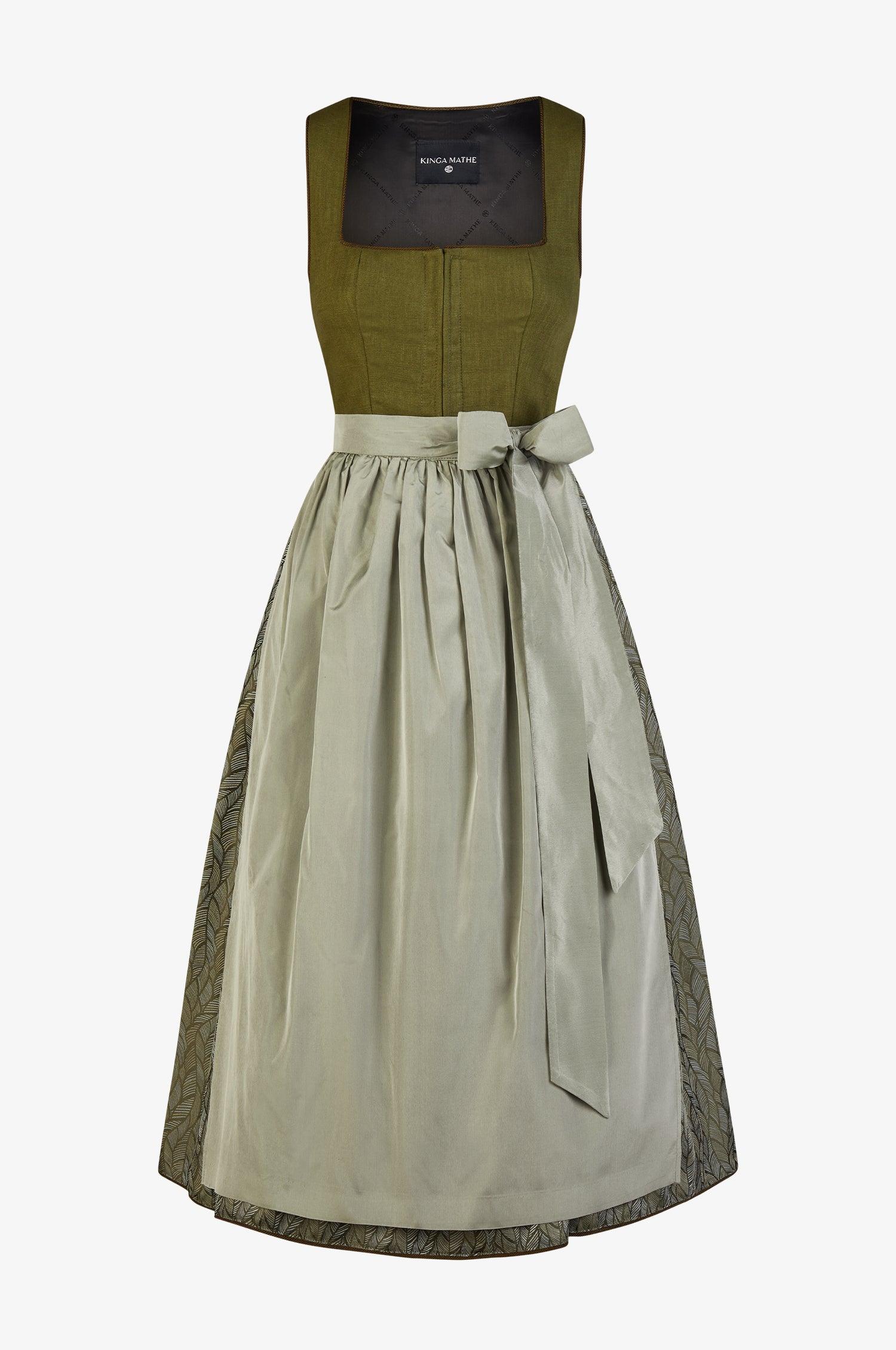 Dirndl Zoe in Olive - TRACHT À PORTER