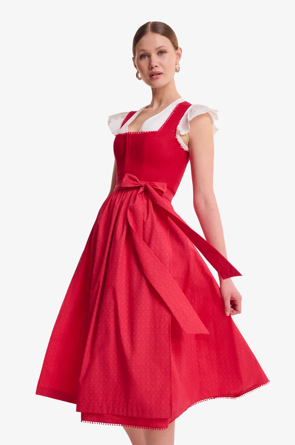 Dirndl Alea in Rot