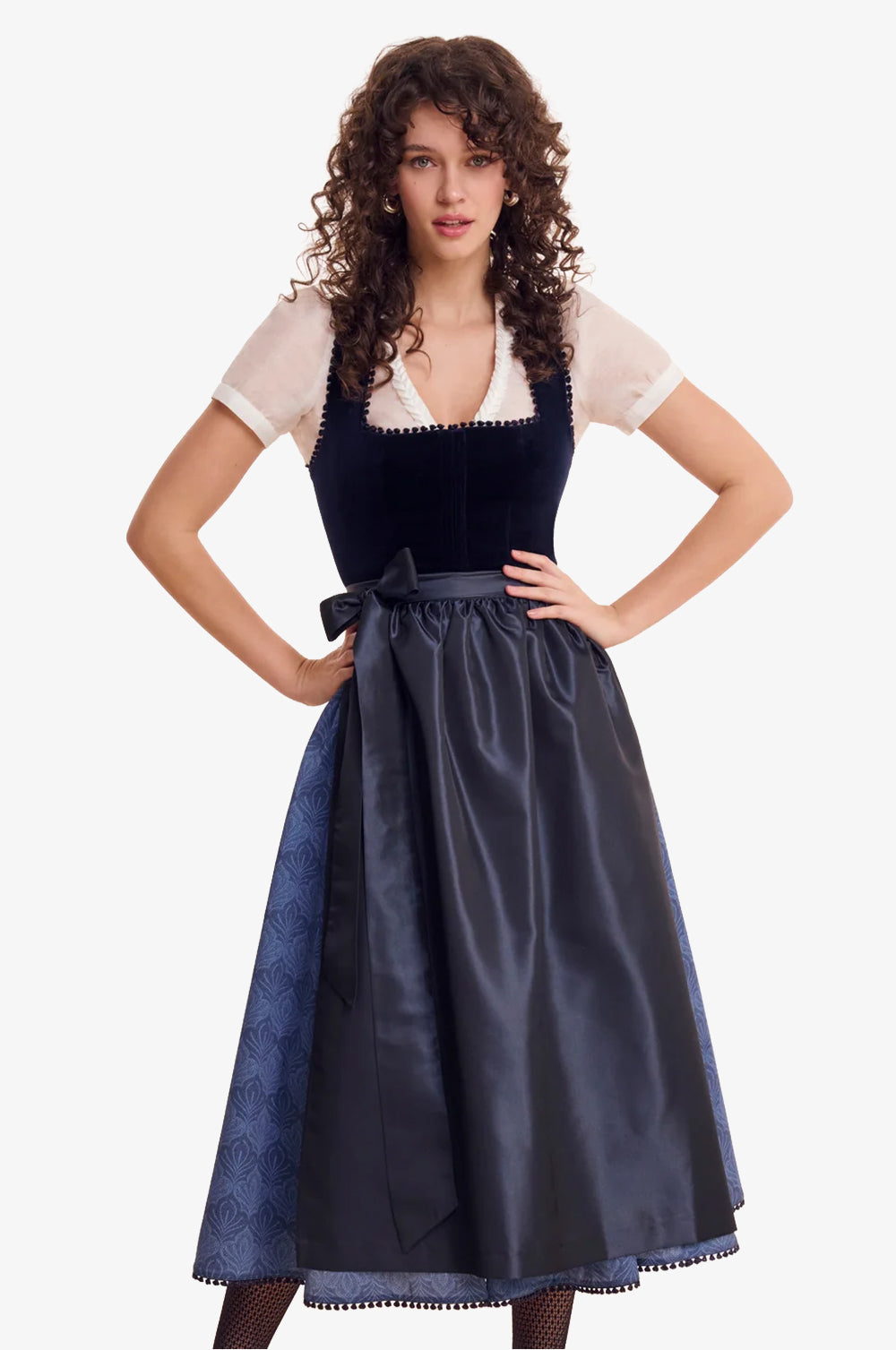 Dirndl Catania in Nachtblau
