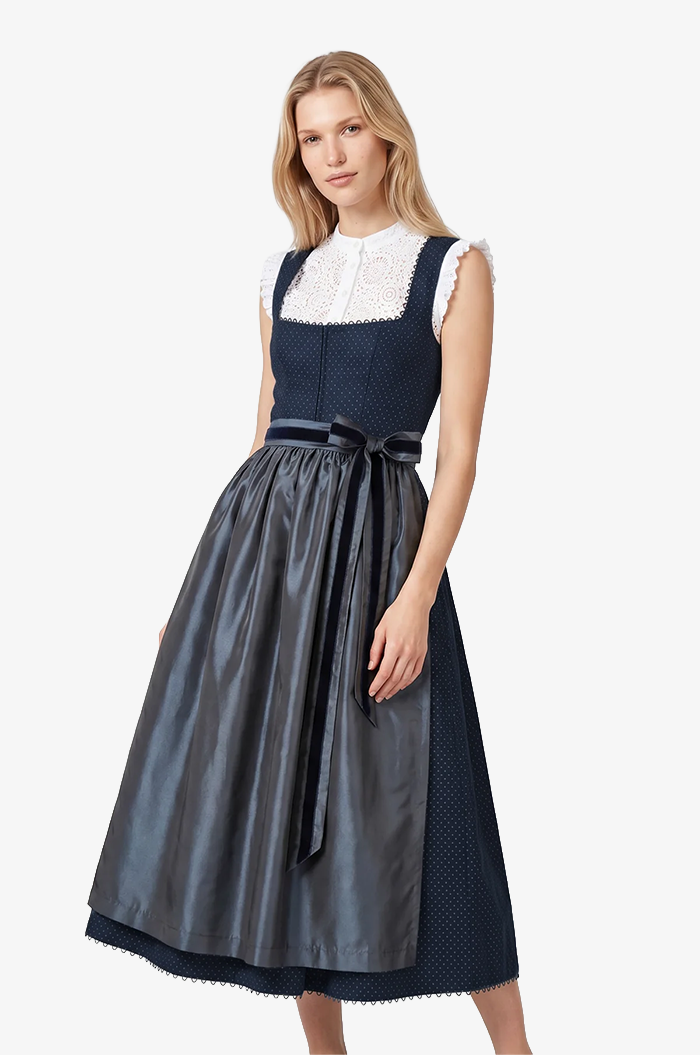 Dirndl Tirana in Nachtblau