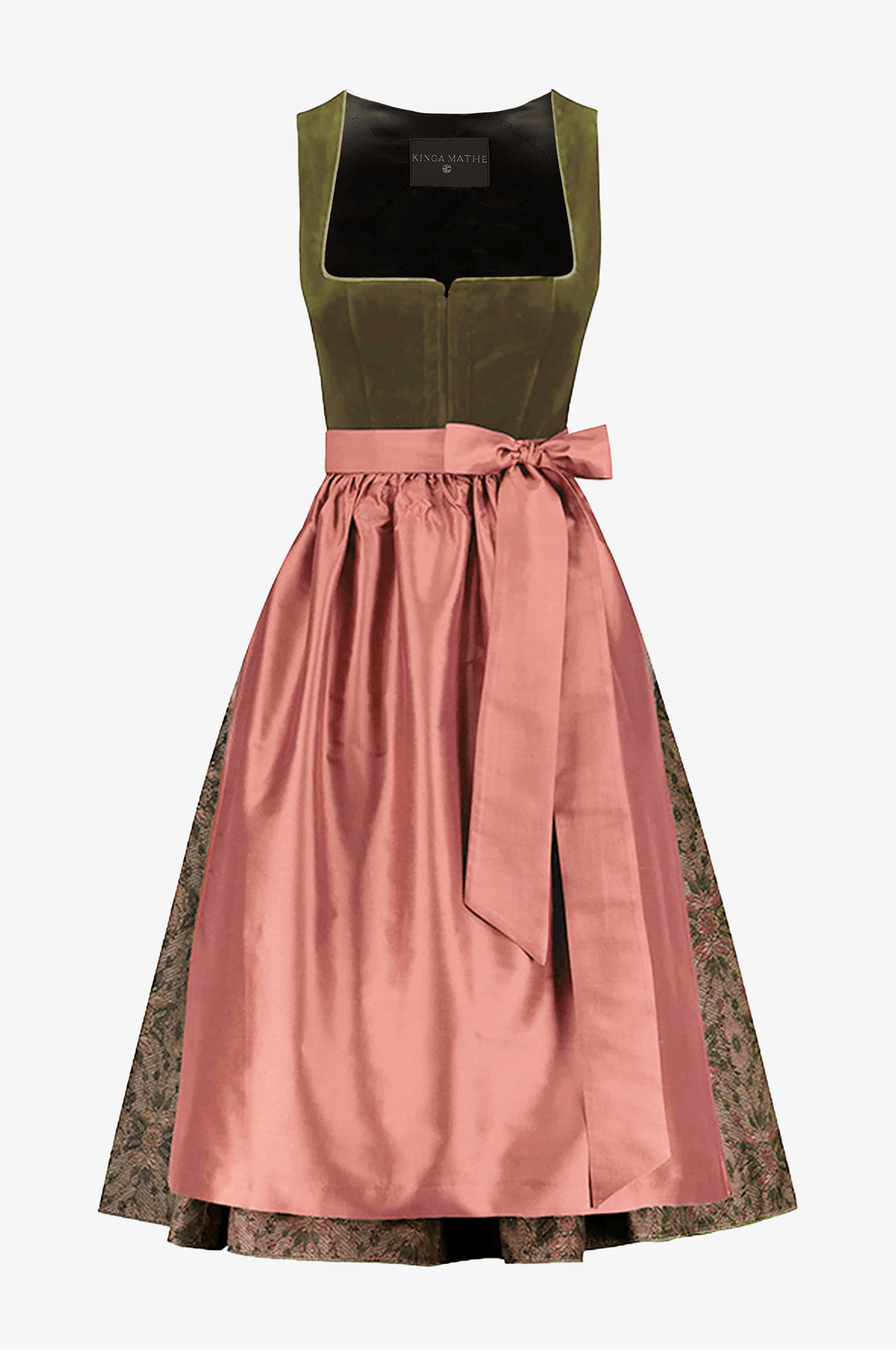 Dirndl Los Angeles in Schilf