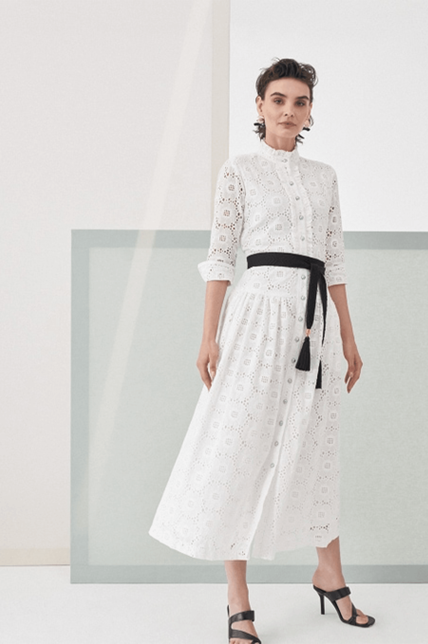Kleid Sana in Weiß