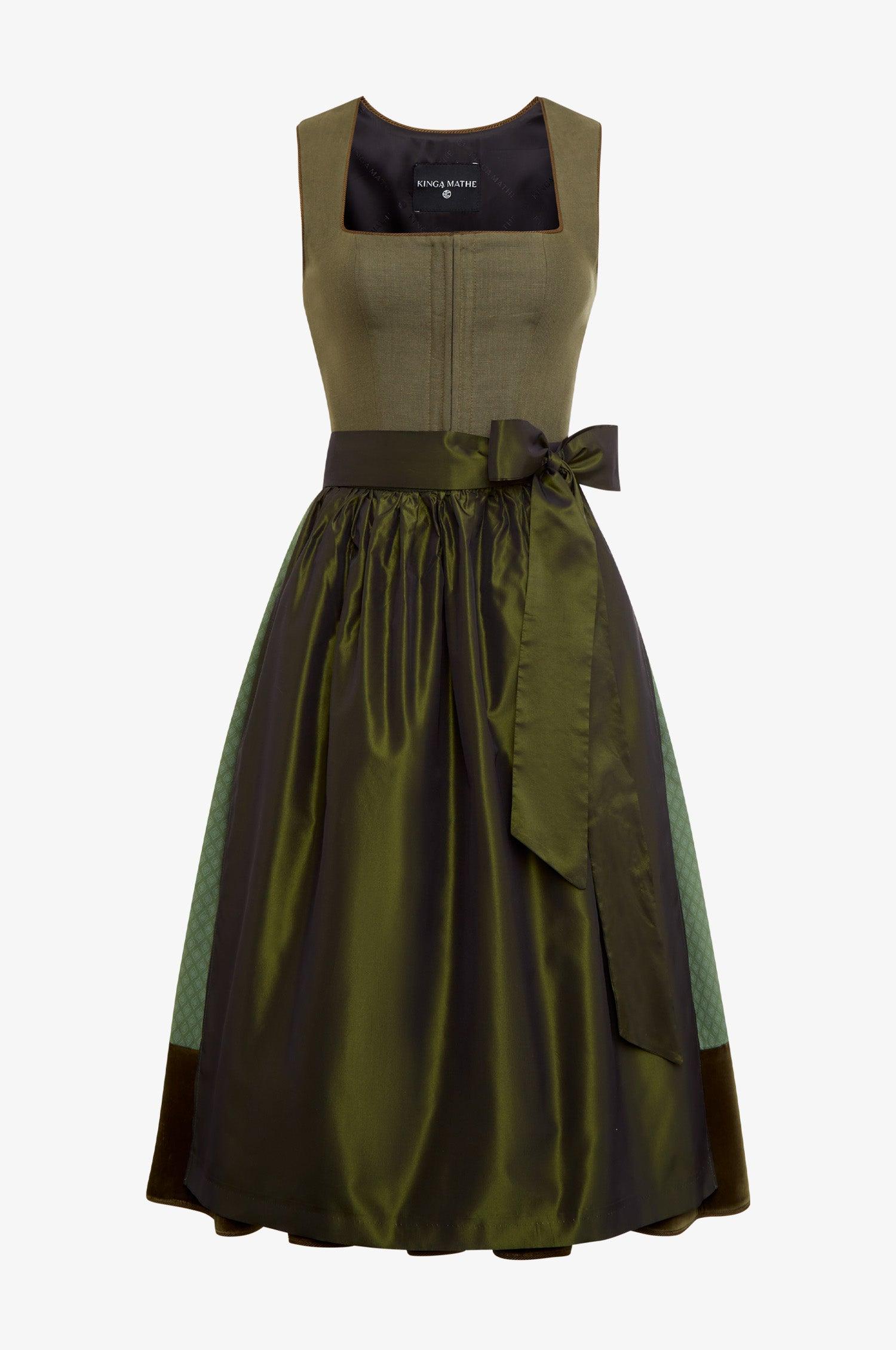 Jubiläumsdirndl in Olive