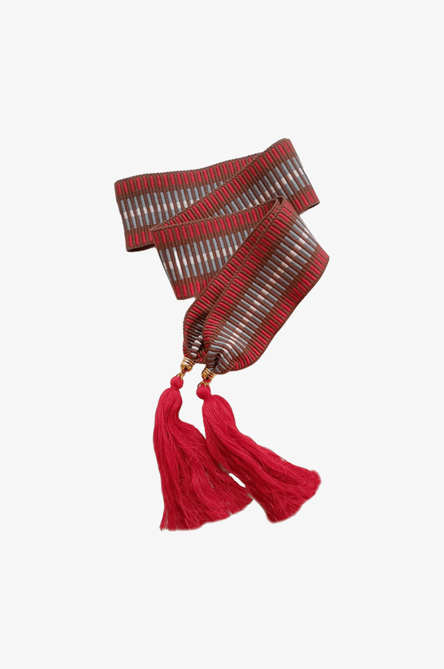Boho Gürtel in Rot - TRACHT À PORTER