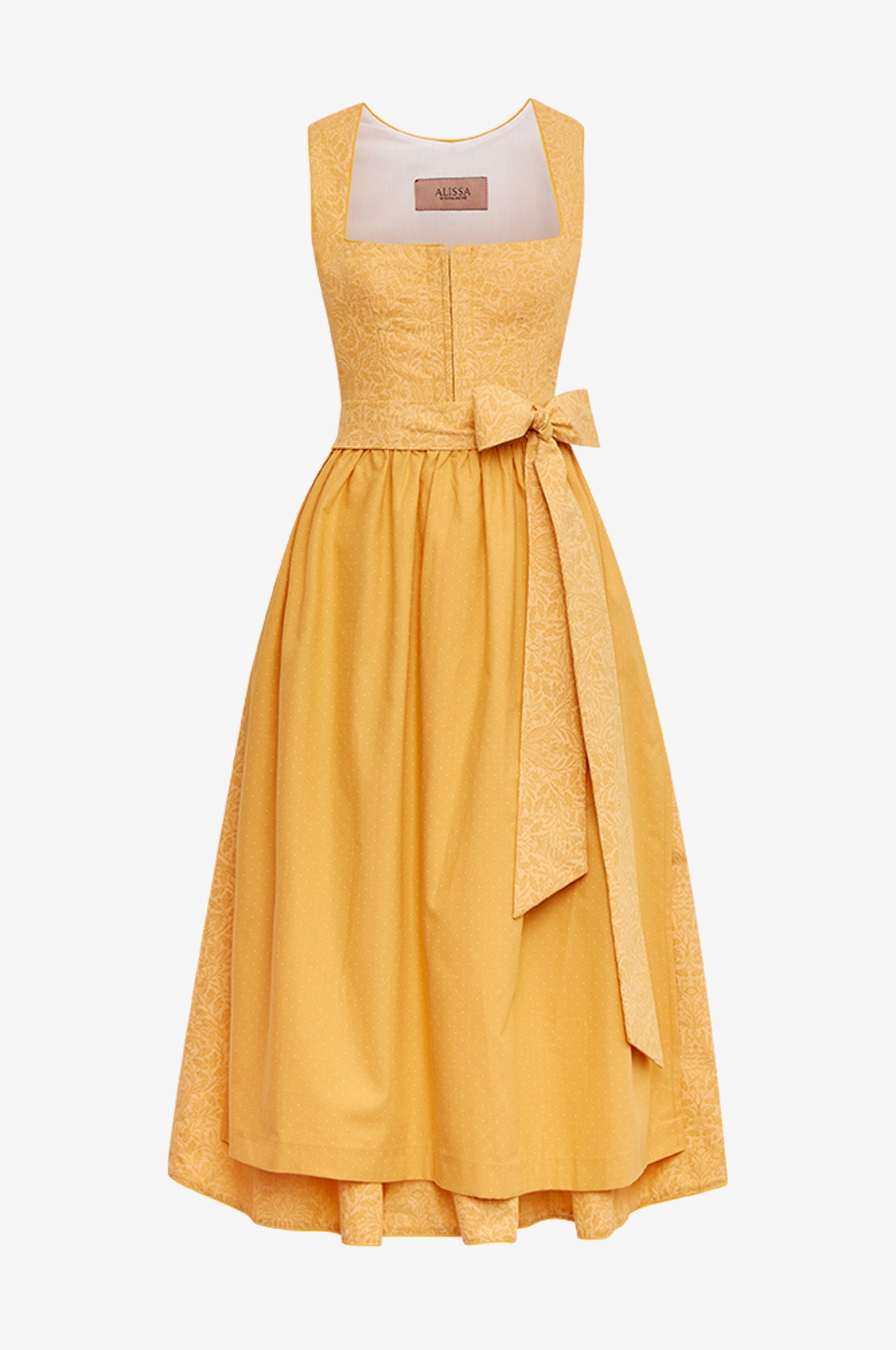 Dirndl Ally in Gelb - TRACHT À PORTER