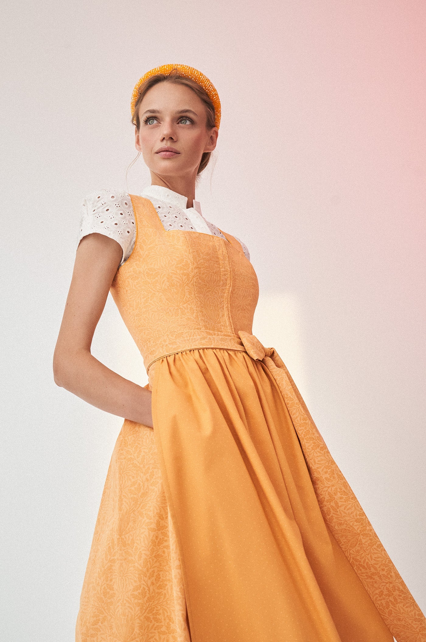 Dirndl Ally in Gelb - TRACHT À PORTER