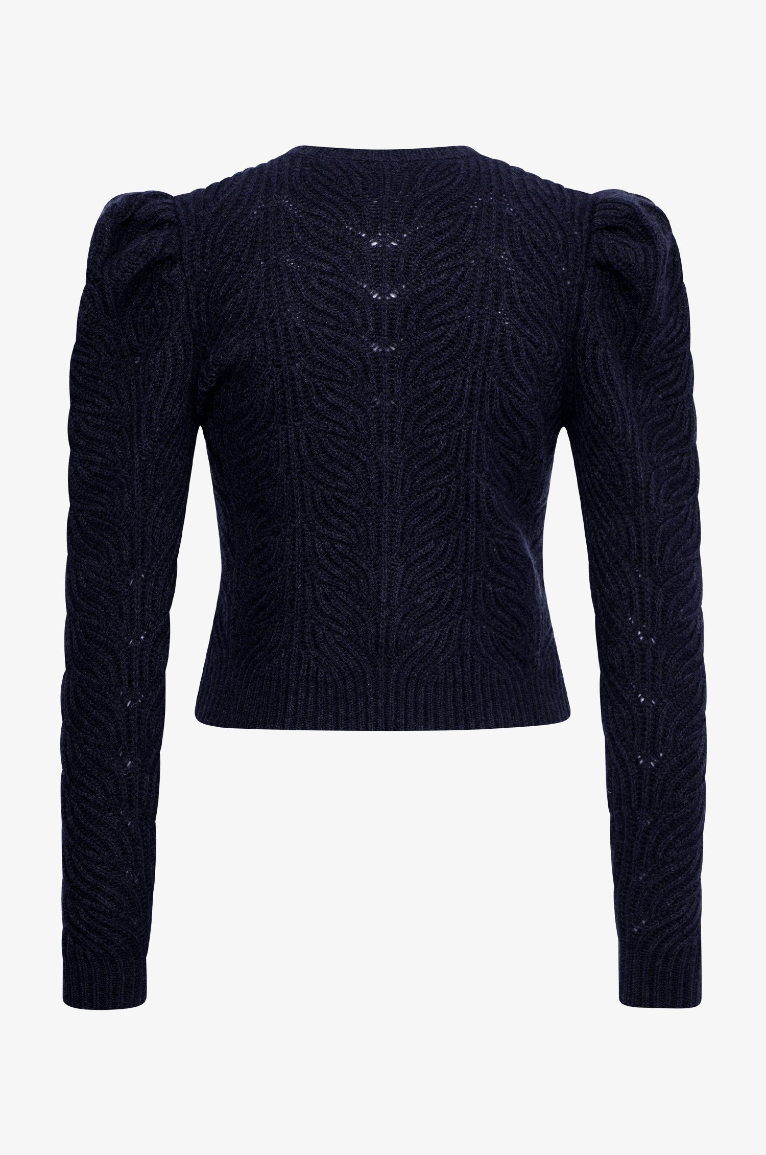 Cashmere Strickjacke Marie in Nachtblau