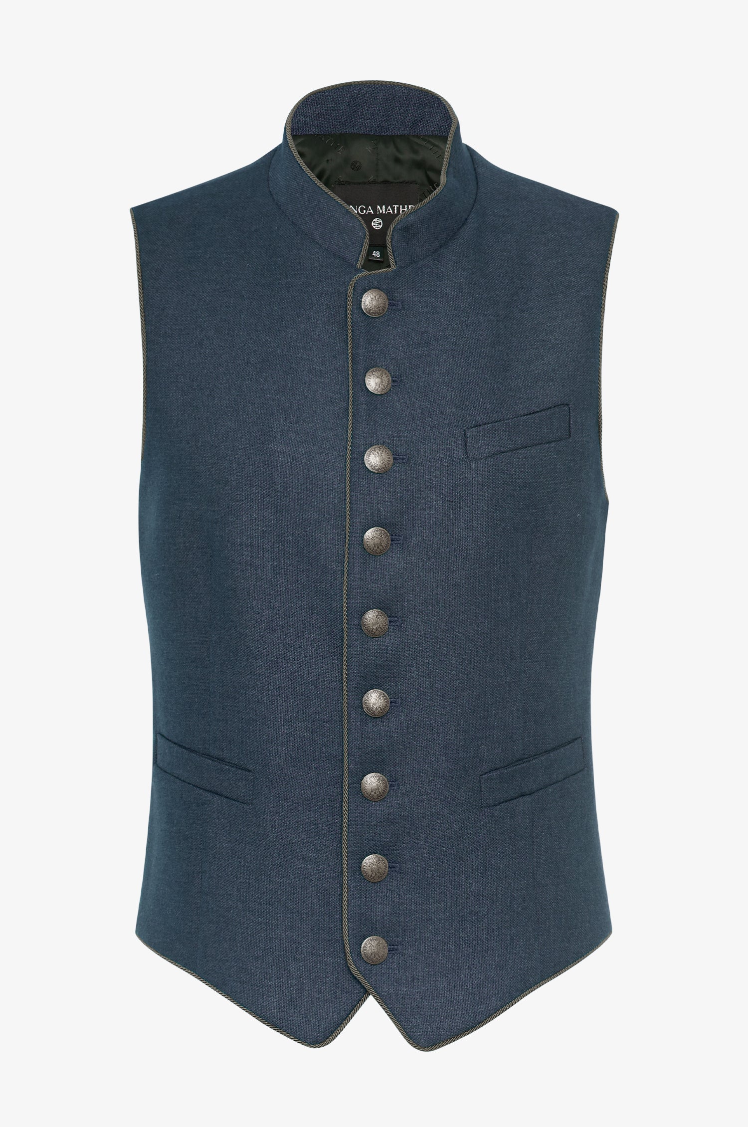 Kinga Mathe Gilet Nick in Stahlblau