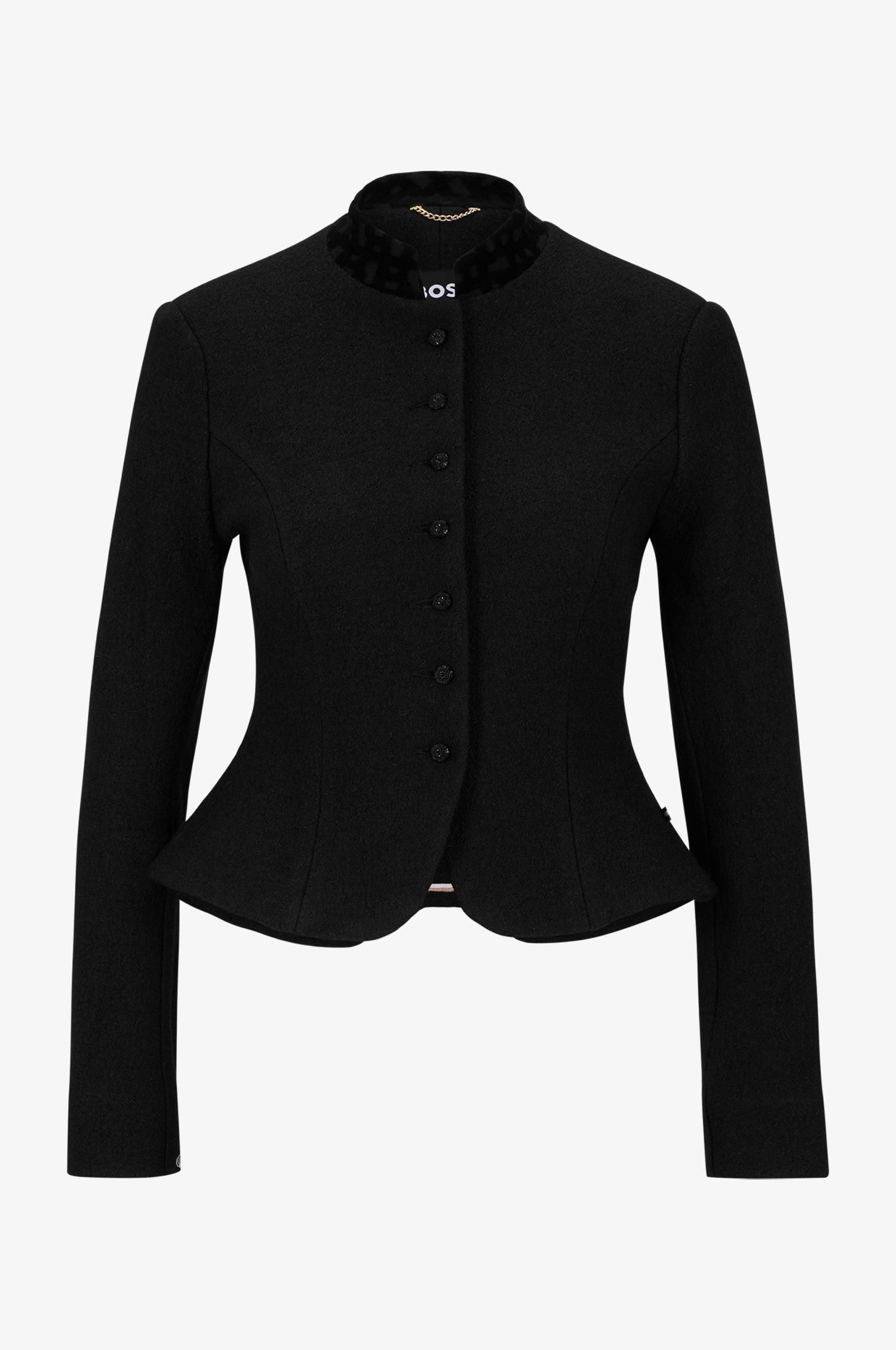 Kinga Mathe Jacke Mila BOSS in schwarz