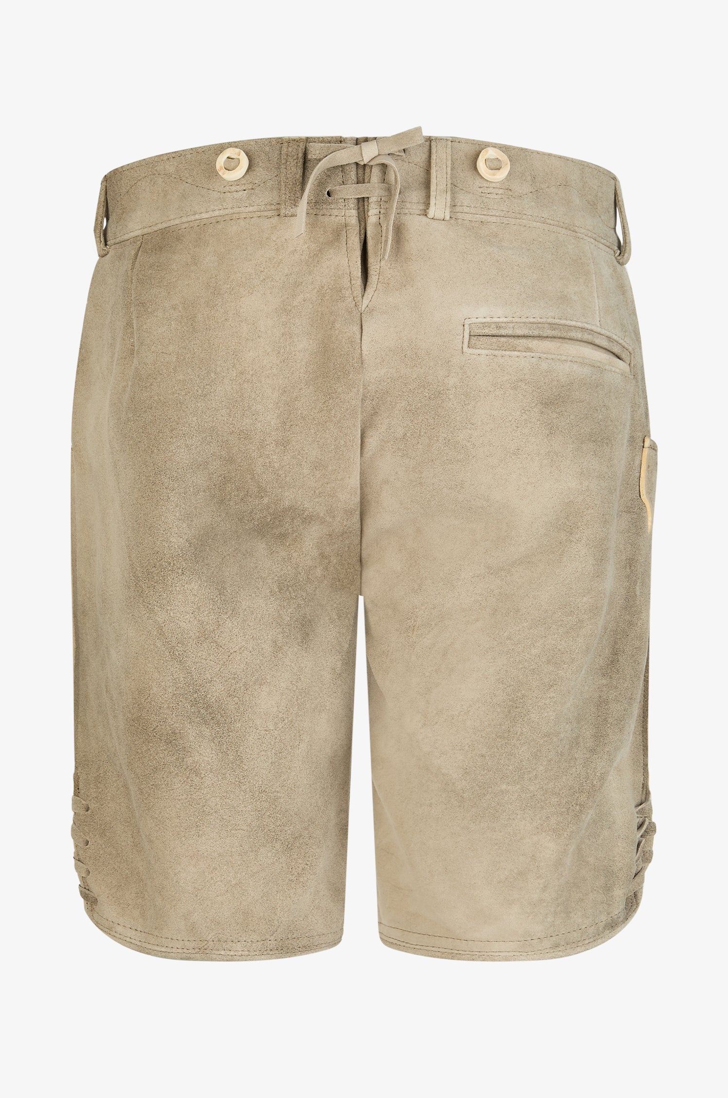 Ziegen Lederhose Franz in Creme