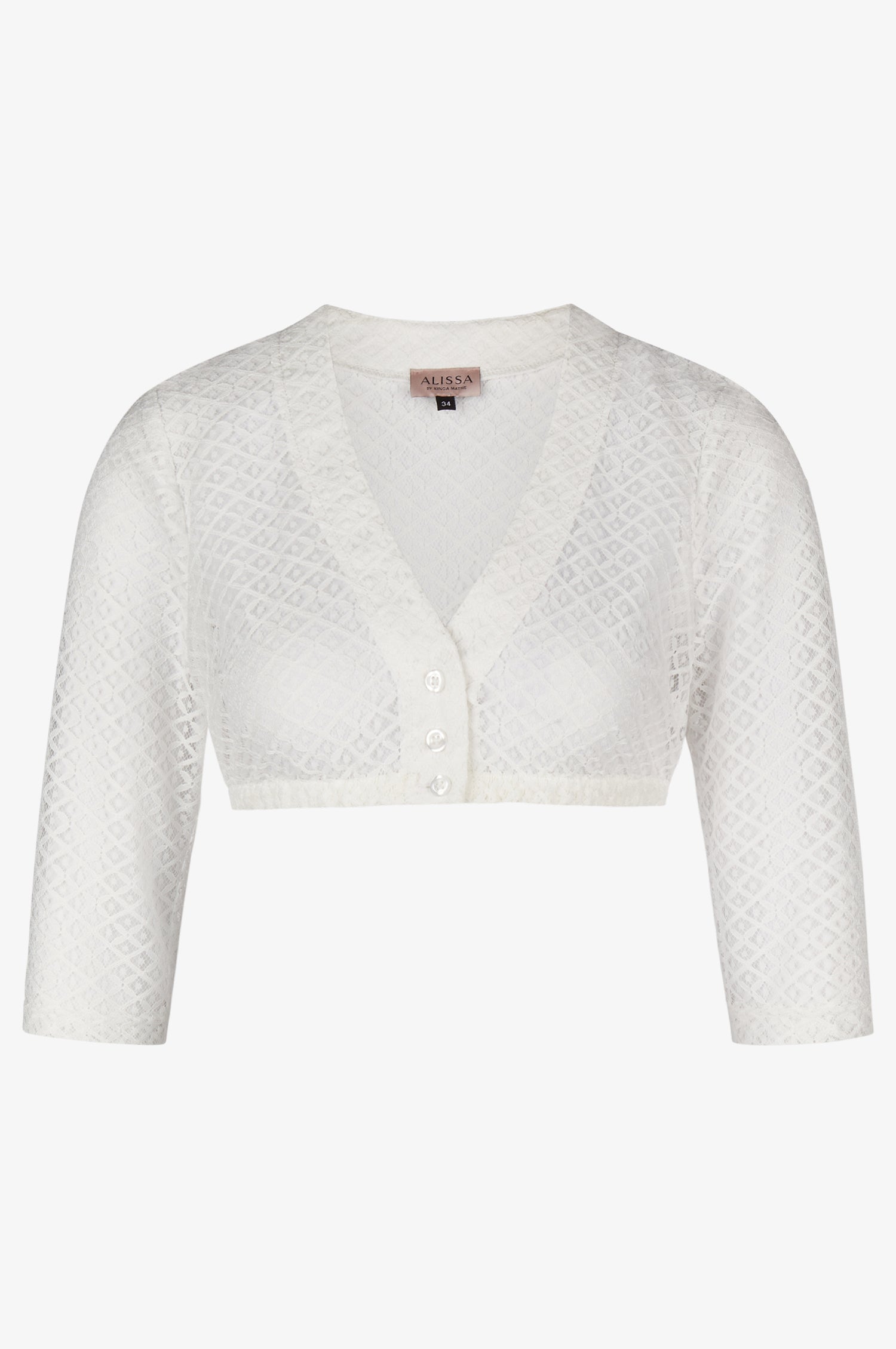 Dirndlbluse Lee in Weiß