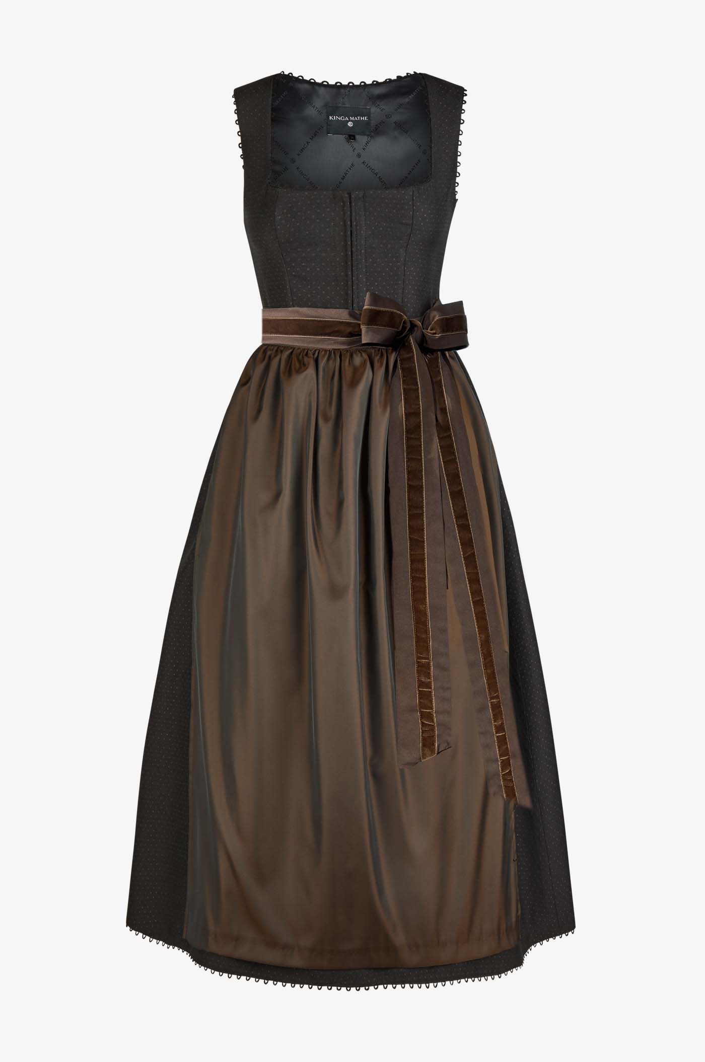 Dirndl Tirana in Schwarz