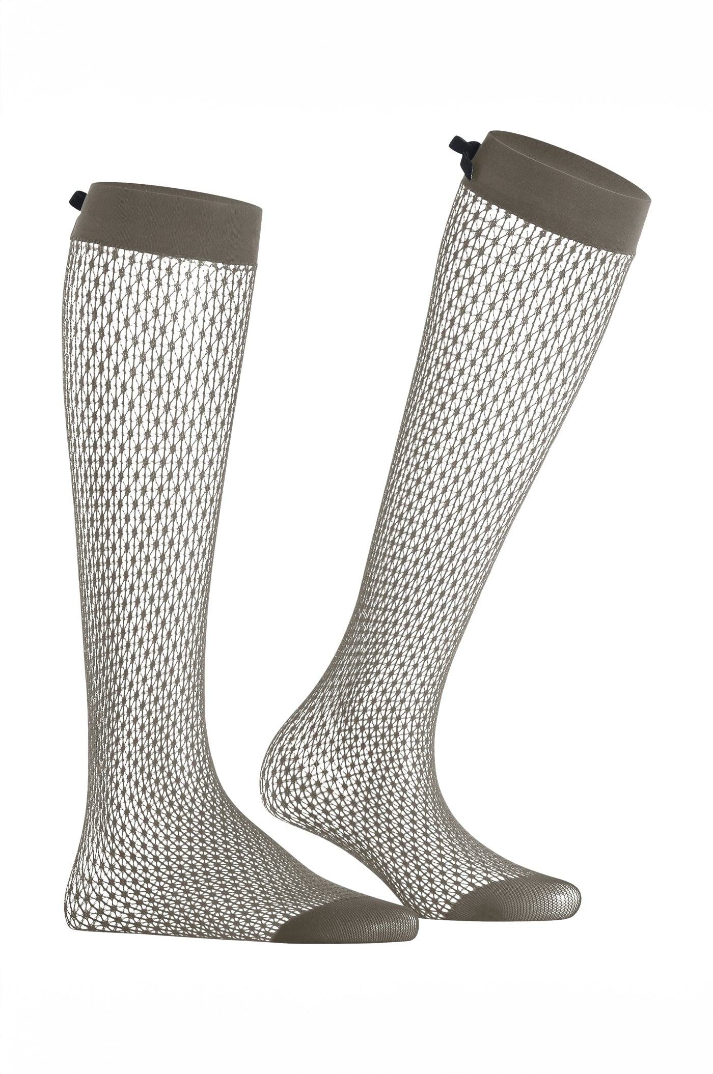 Kniestrümpfe in Taupe