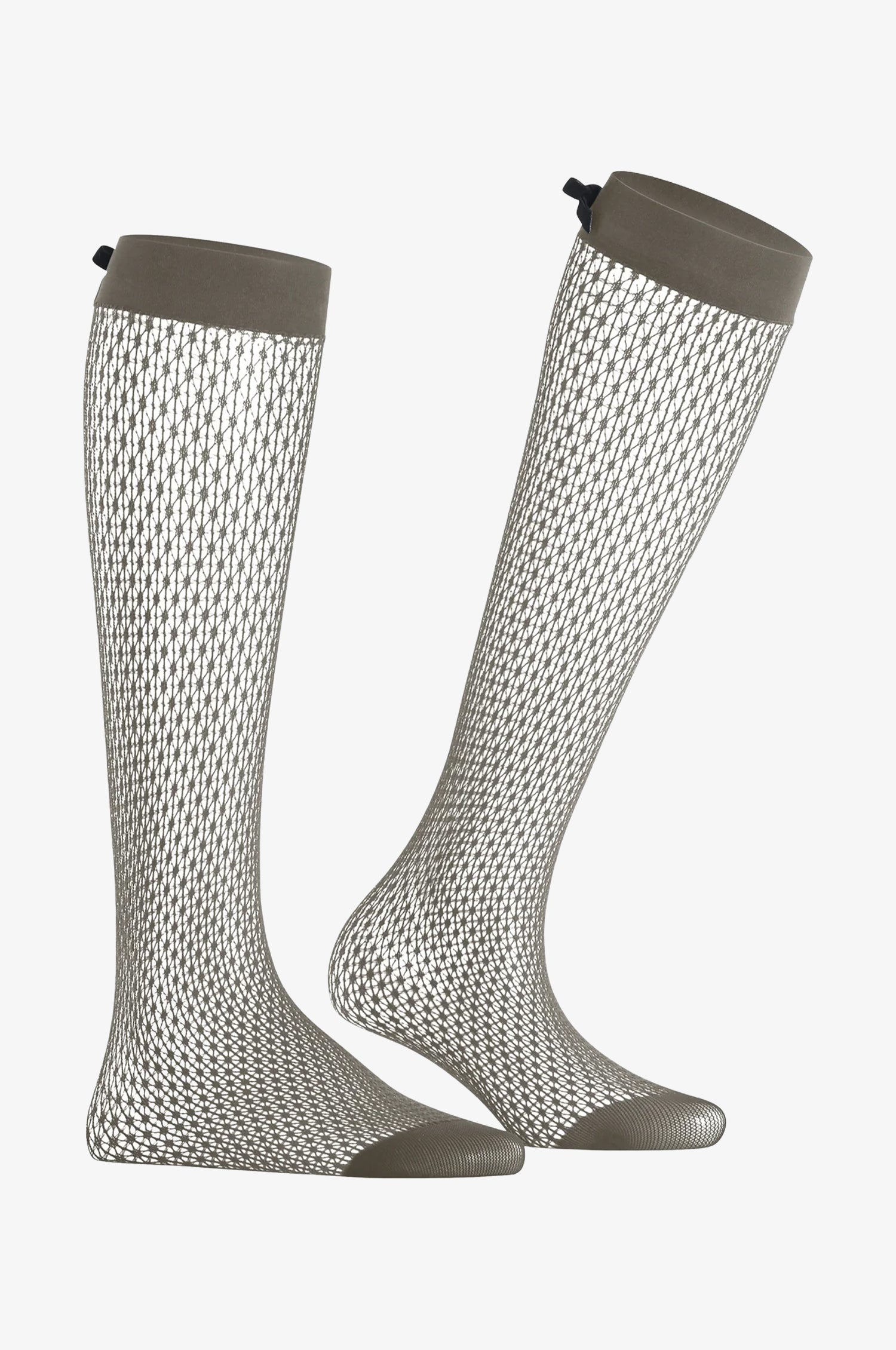 Kniestrümpfe in Taupe